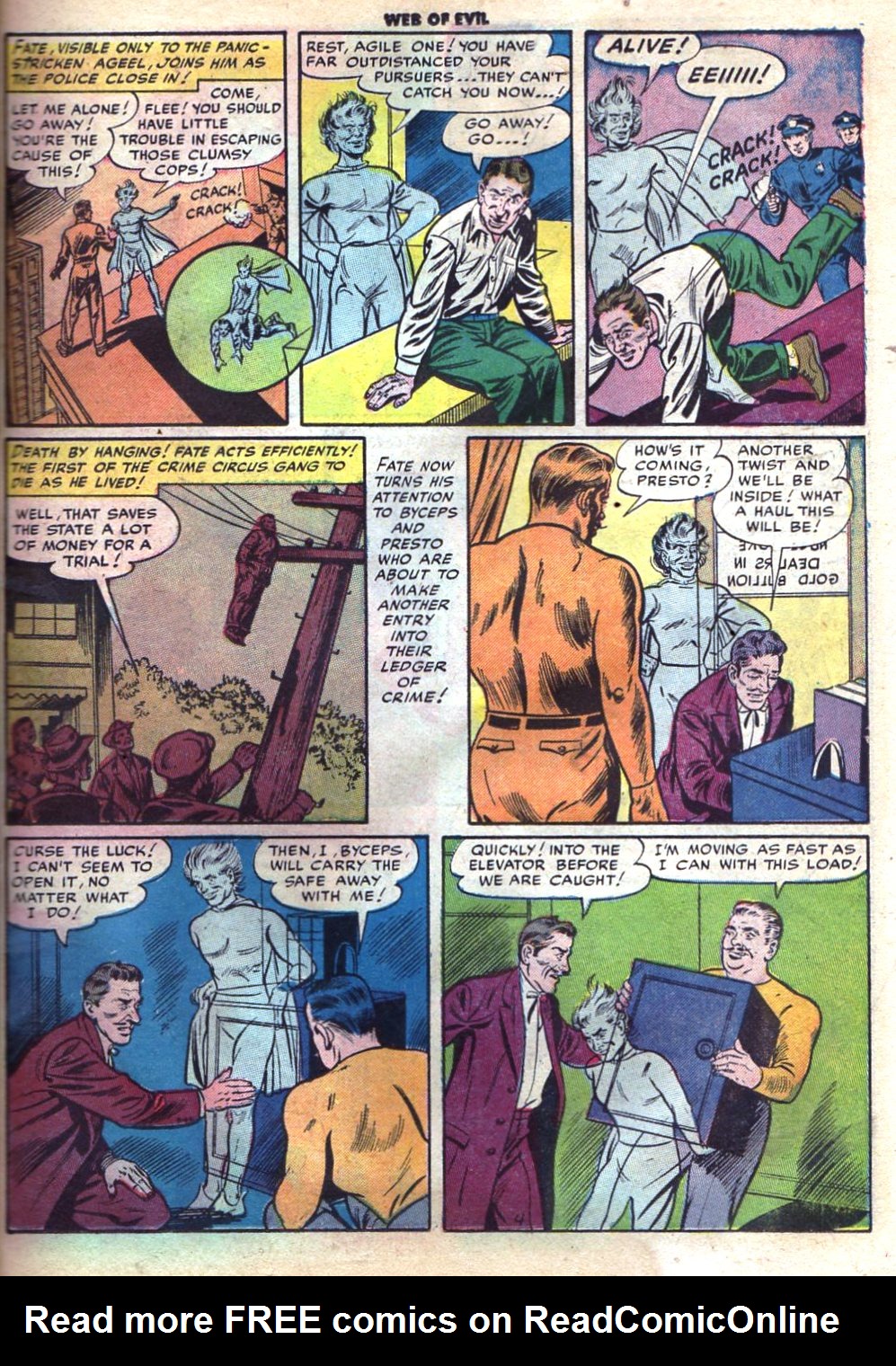 Read online Web of Evil comic -  Issue #4 - 15
