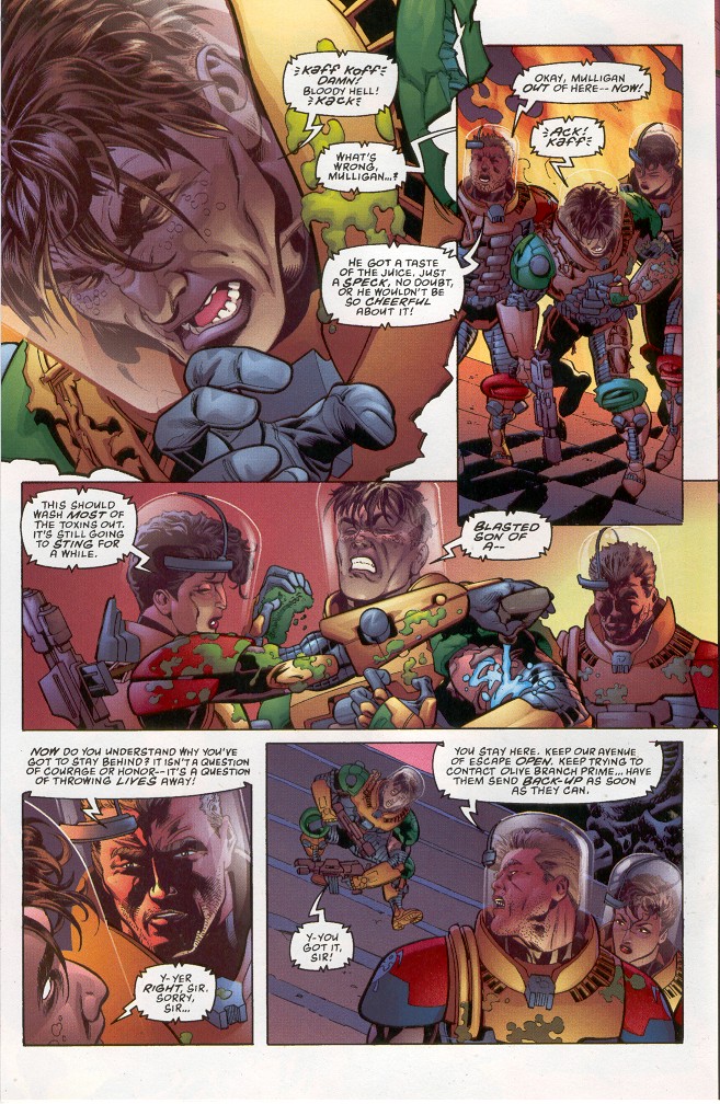 Read online Aliens: Xenogenesis comic -  Issue #4 - 8