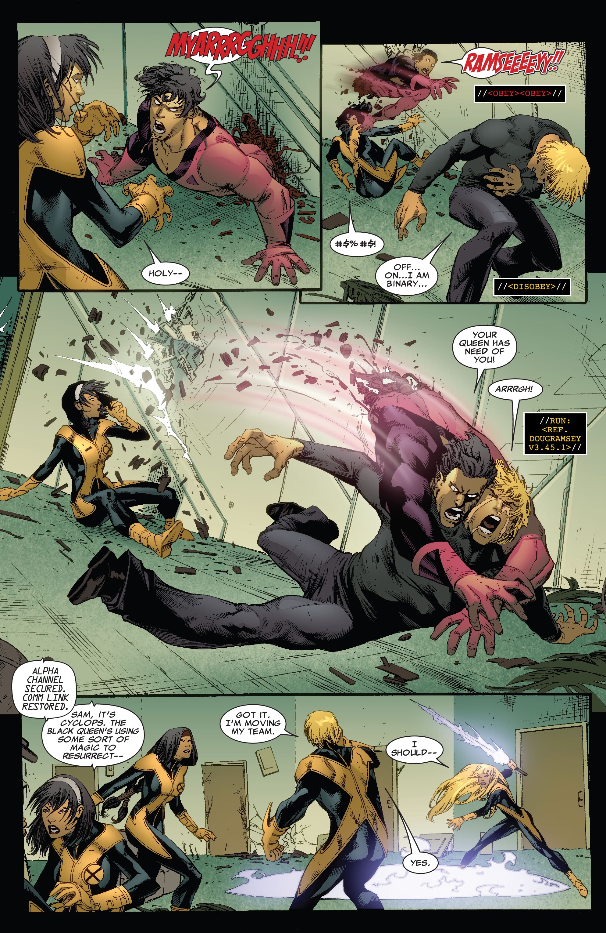 Read online X-Men Milestones: Necrosha comic -  Issue # TPB (Part 2) - 95