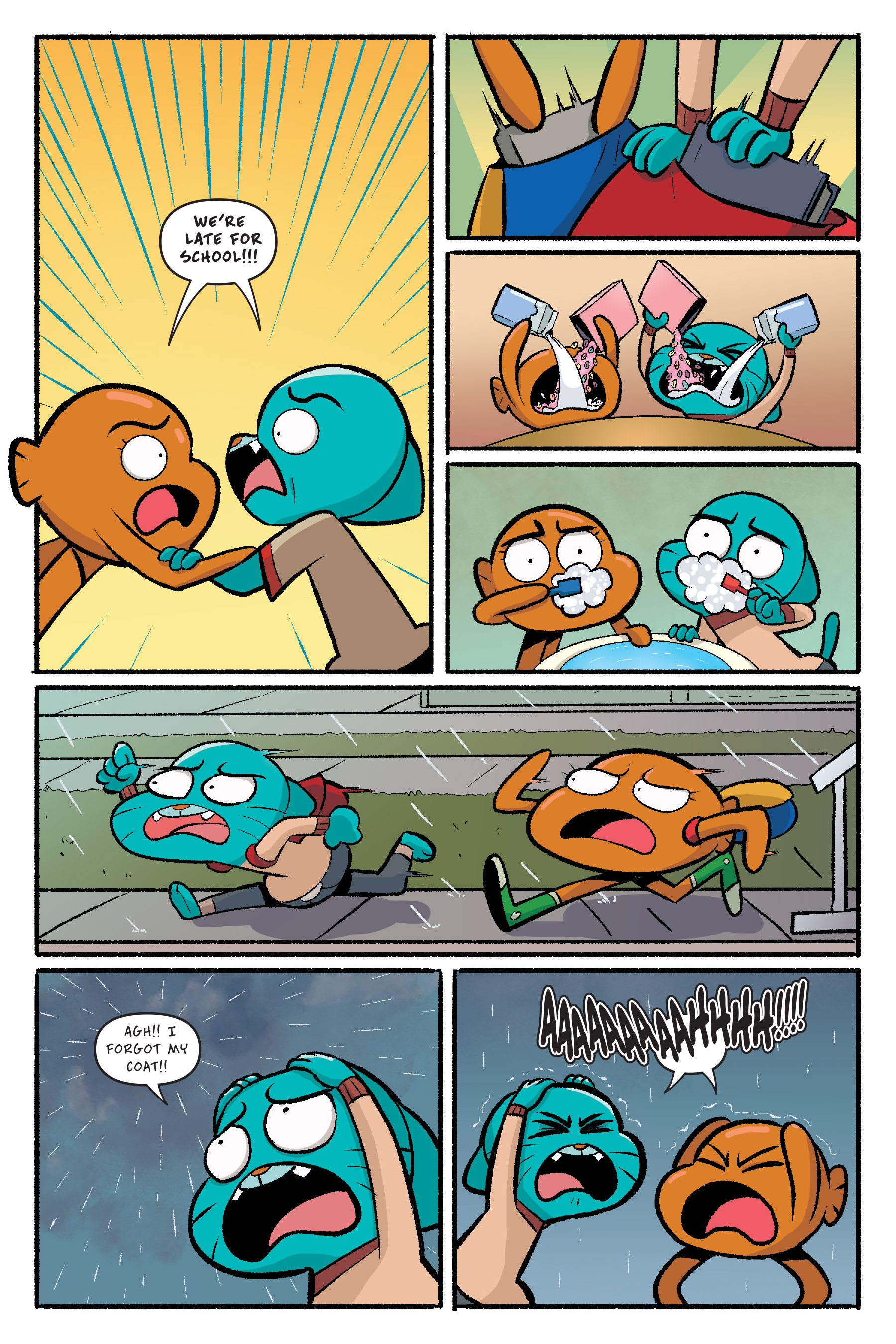 Read online The Amazing World of Gumball: The Storm comic -  Issue # TPB - 34