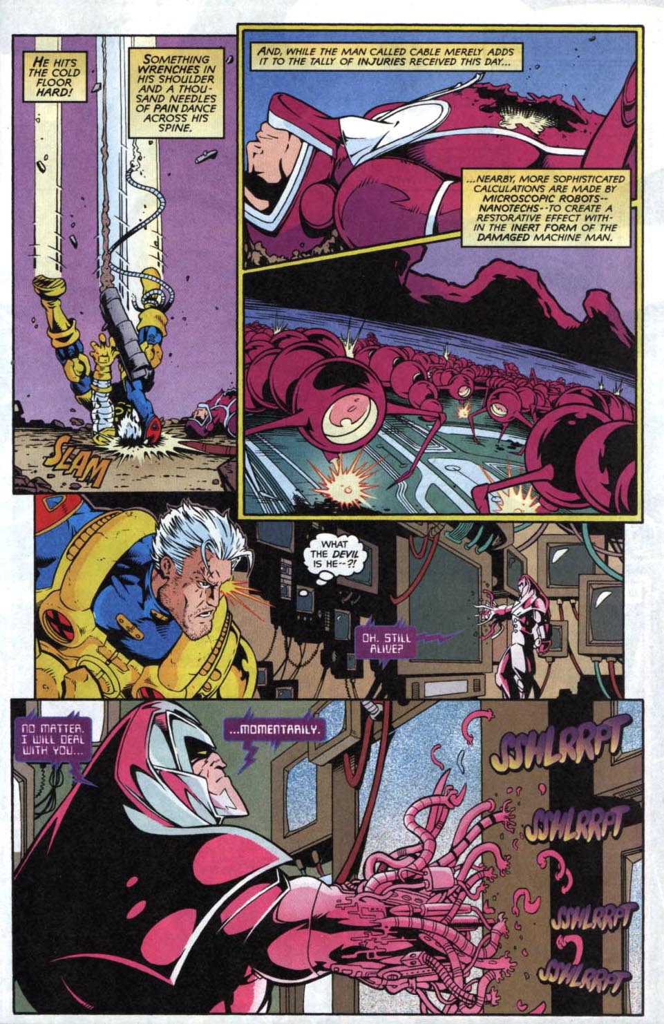 Read online Machine Man/Bastion '98 comic -  Issue # Full - 9