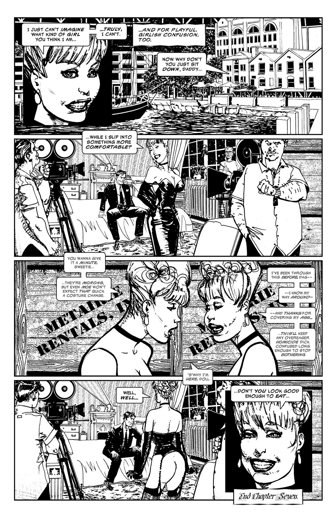 Read online Black Kiss II comic -  Issue #4 - 12