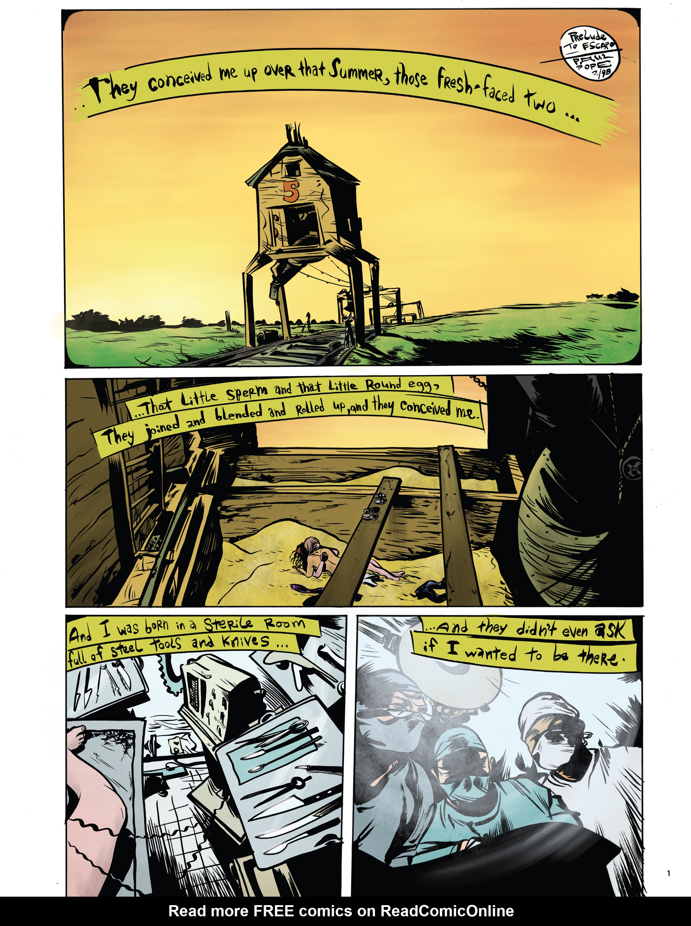 Read online Escapo comic -  Issue # TPB (Part 1) - 11