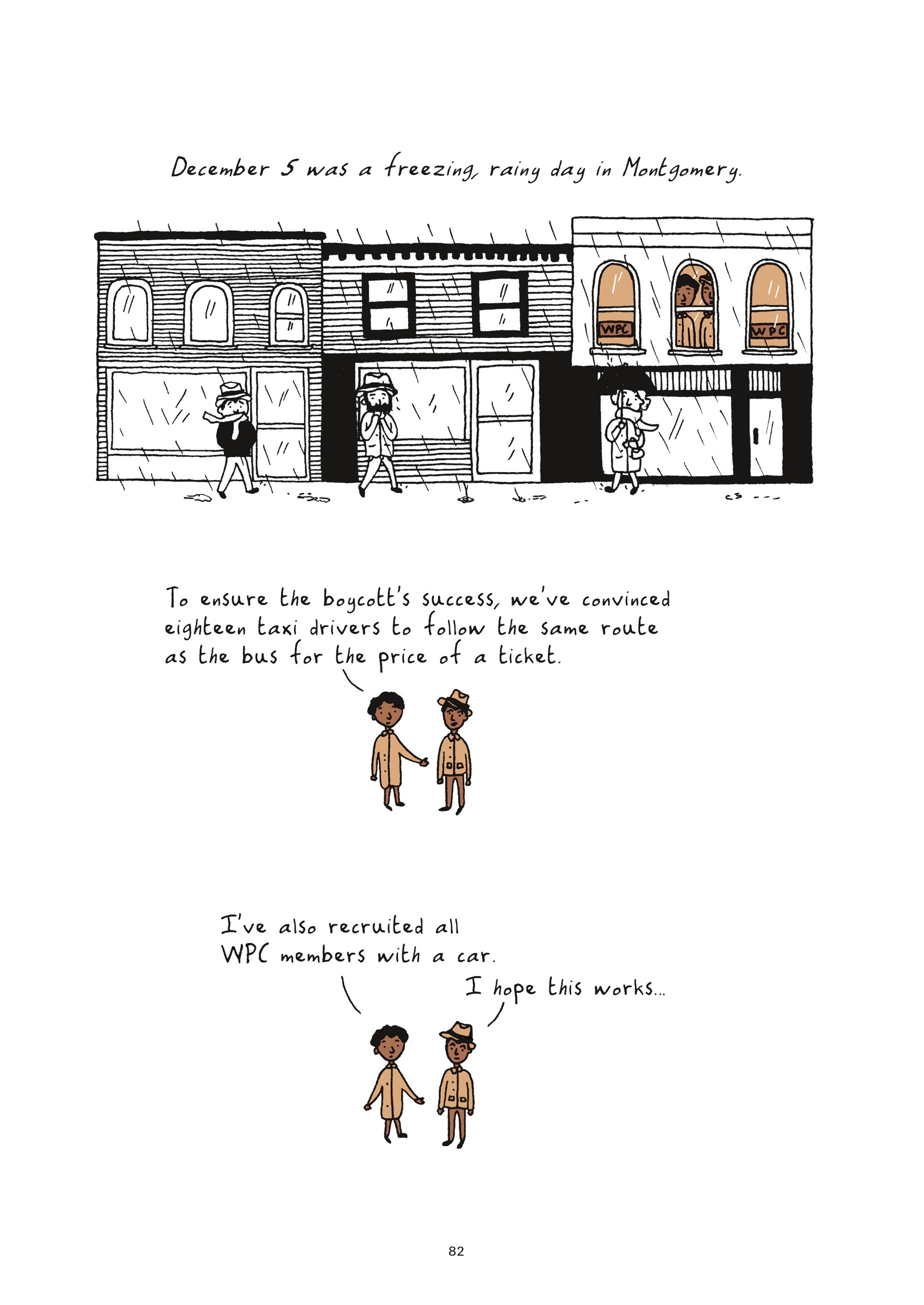 Read online Colored: The Unsung Life of Claudette Colvin comic -  Issue # TPB - 80
