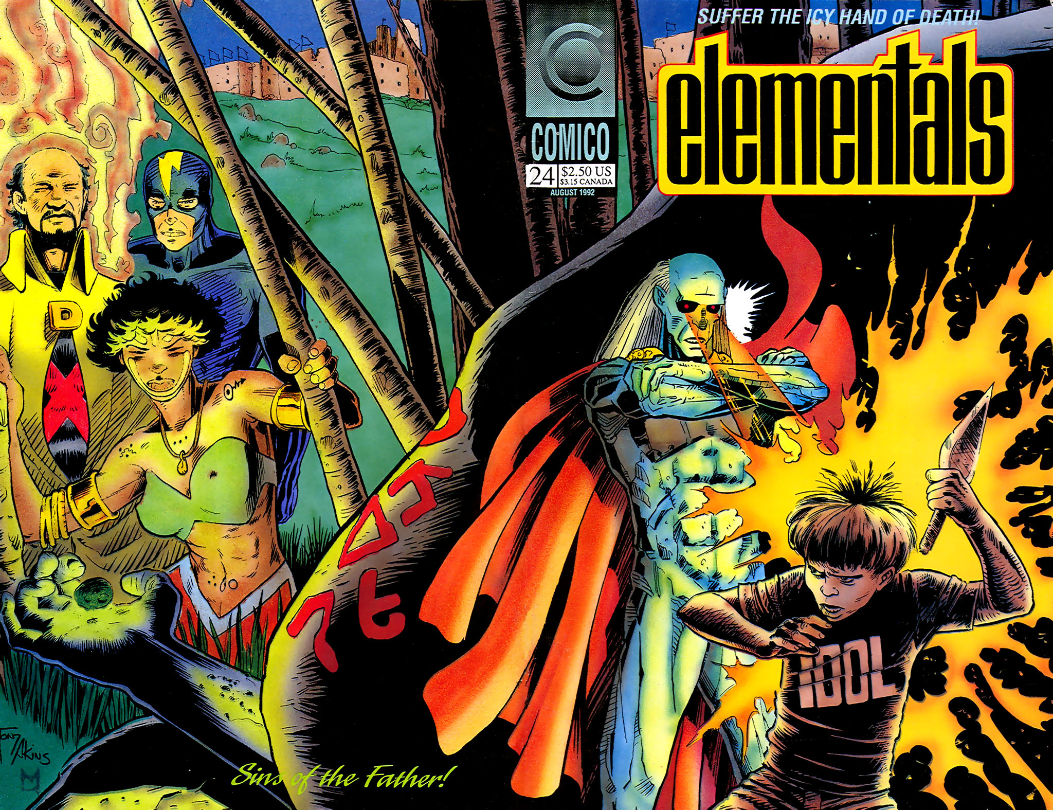 Read online Elementals (1989) comic -  Issue #24 - 1