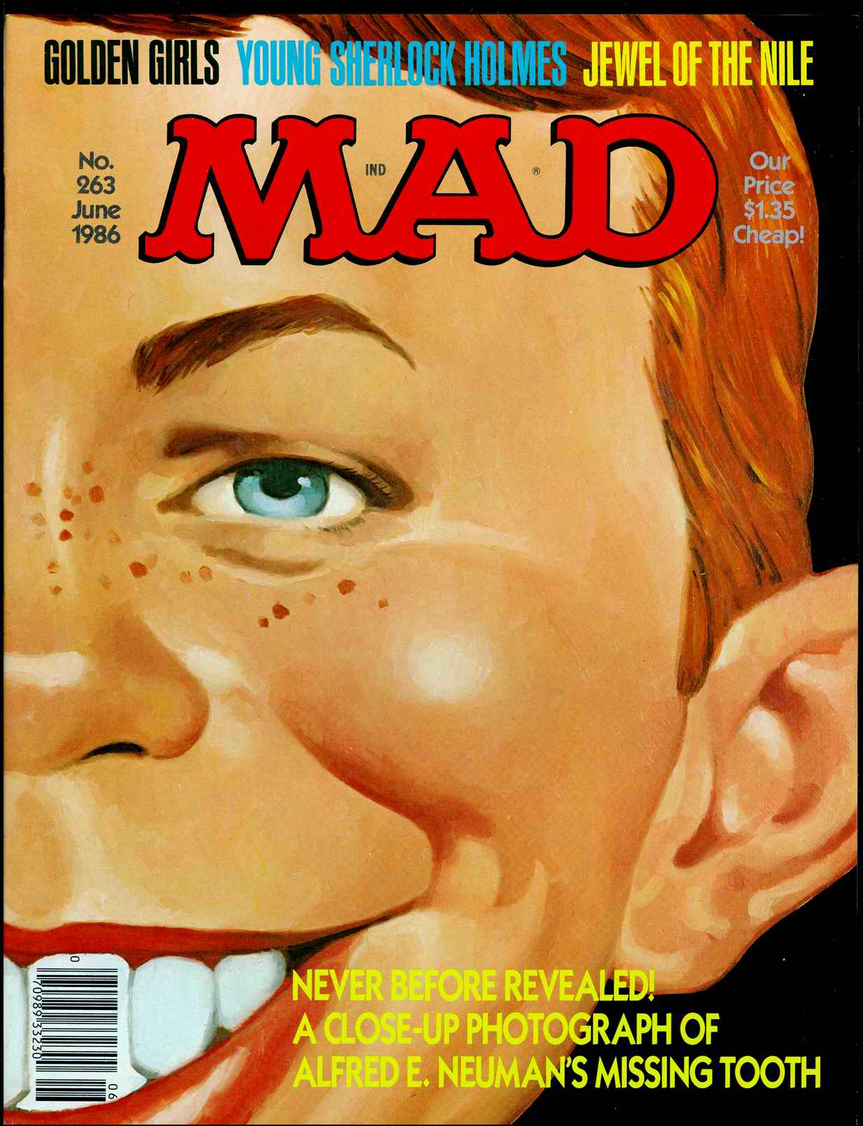 Read online MAD comic -  Issue #263 - 1