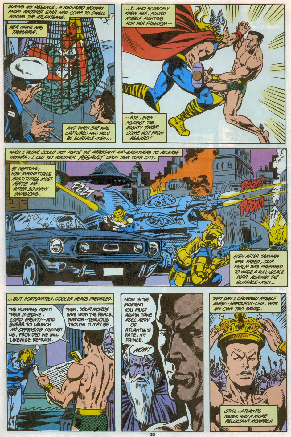 Read online Saga of the Sub-Mariner comic -  Issue #11 - 17