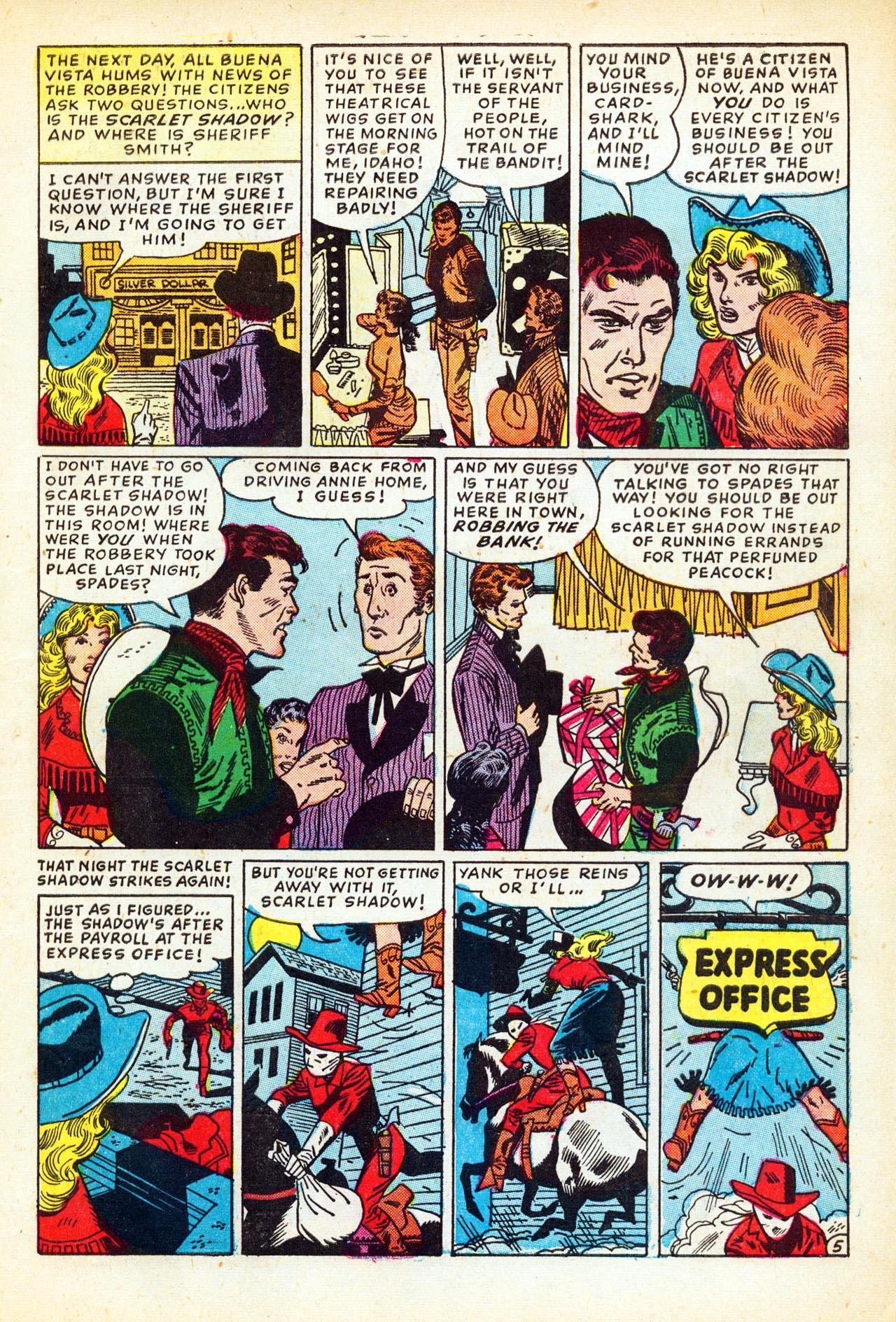 Read online Annie Oakley comic -  Issue #7 - 7