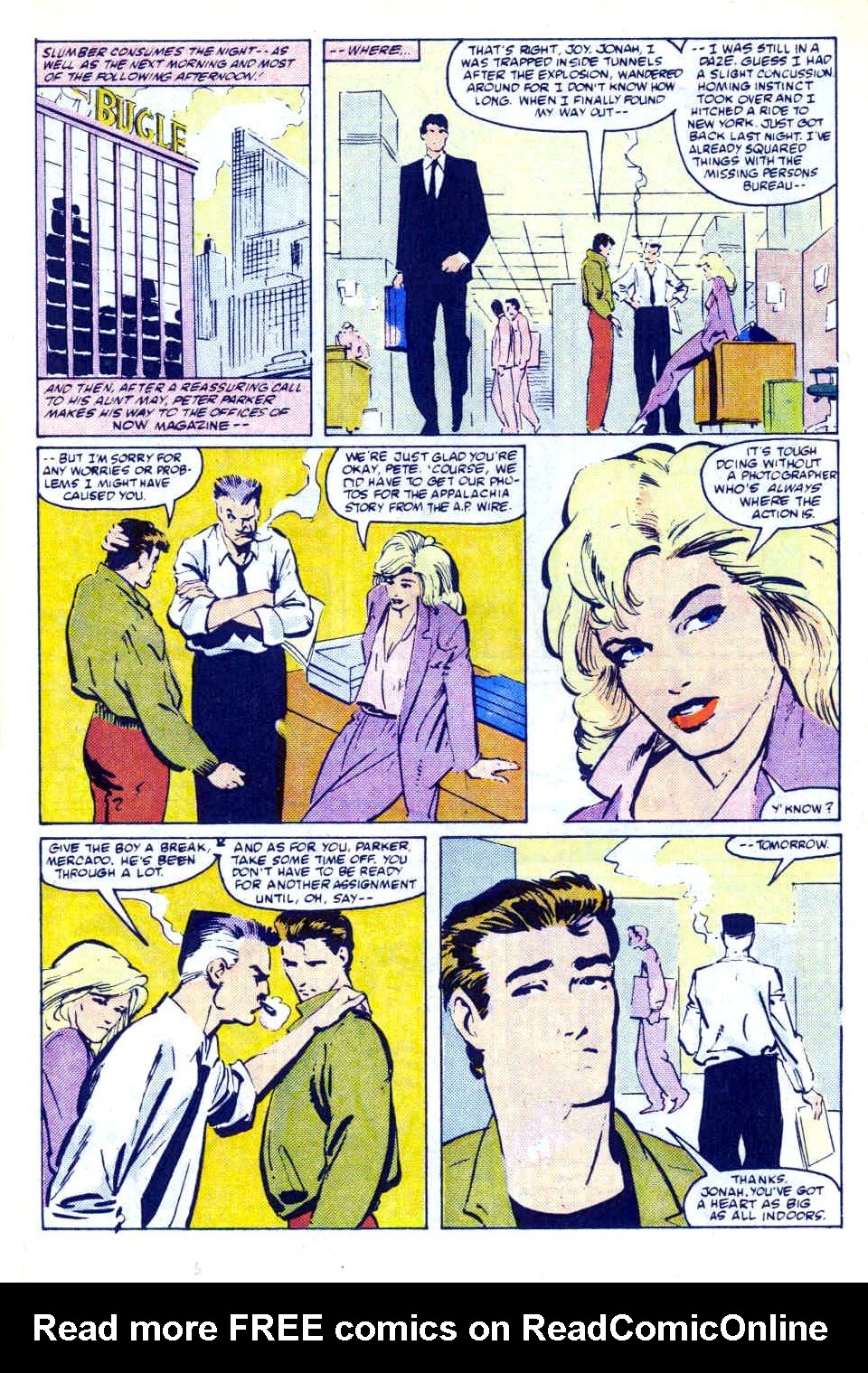 Read online Web of Spider-Man (1985) comic -  Issue #18 - 22