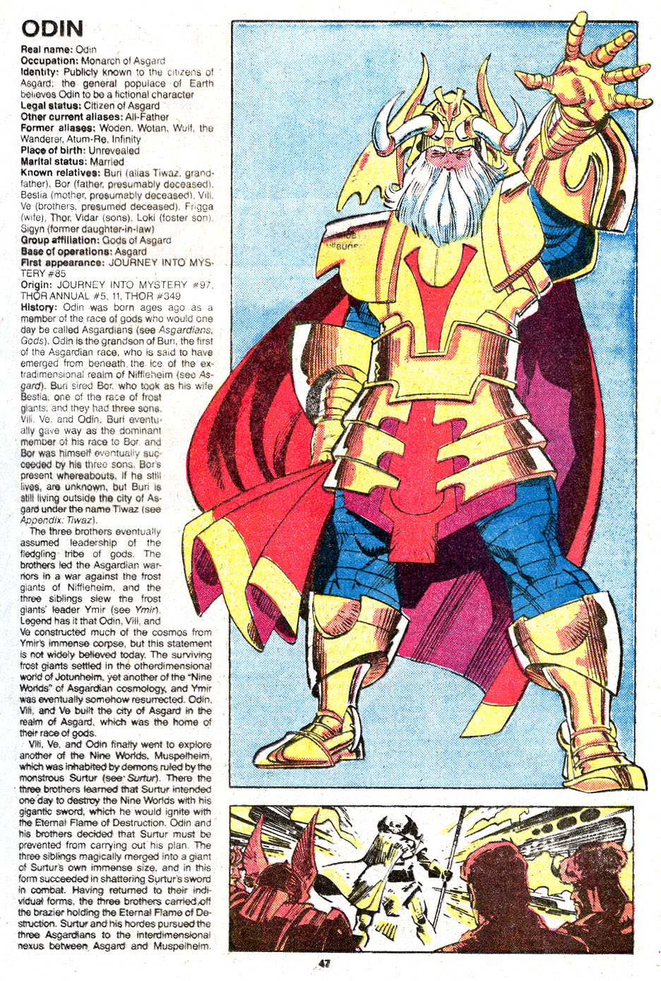 Read online The Official Handbook of the Marvel Universe Deluxe Edition comic -  Issue #9 - 53