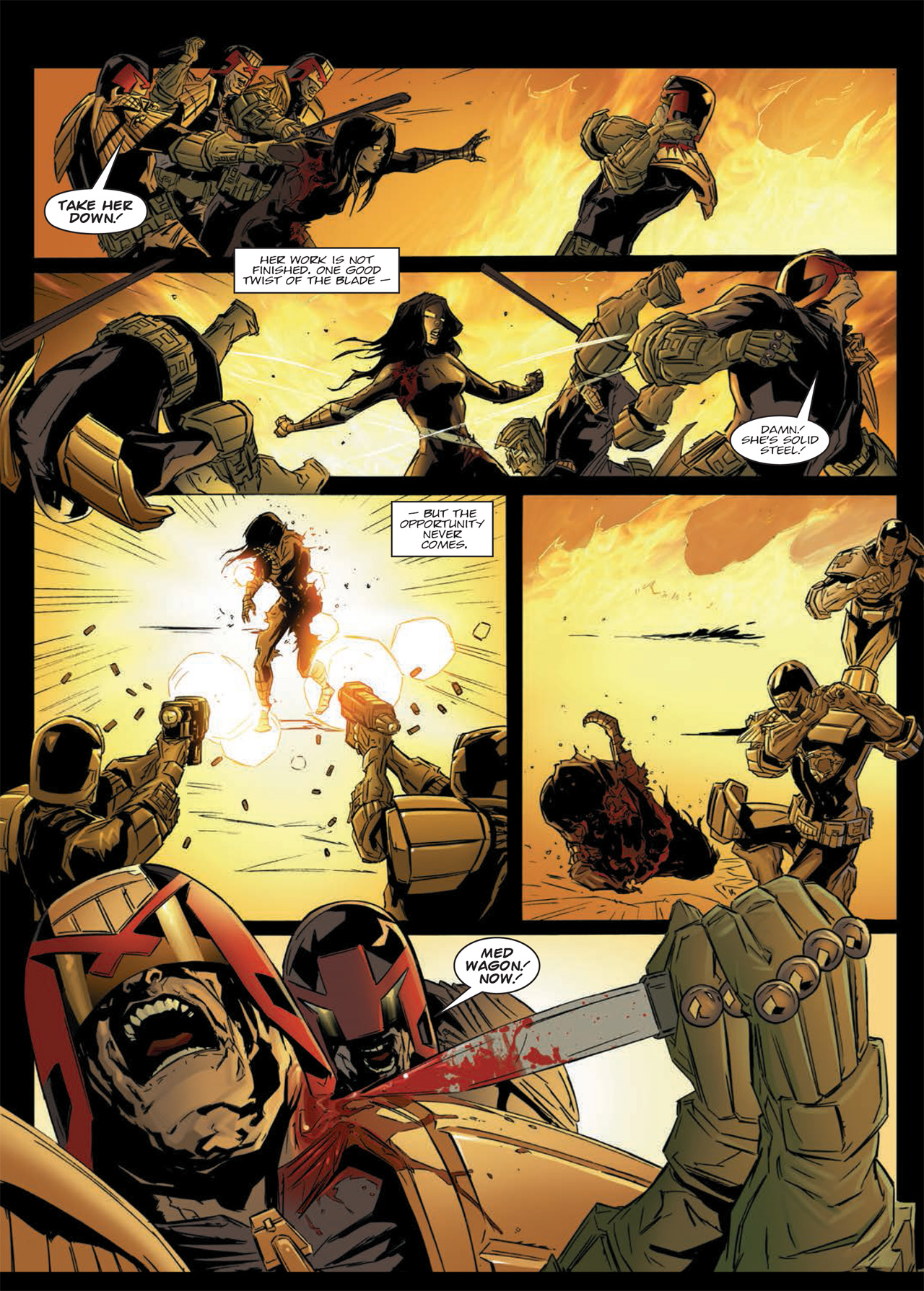 Read online Judge Dredd: Day of Chaos - The Fourth Faction comic -  Issue # TPB (Part 2) - 35