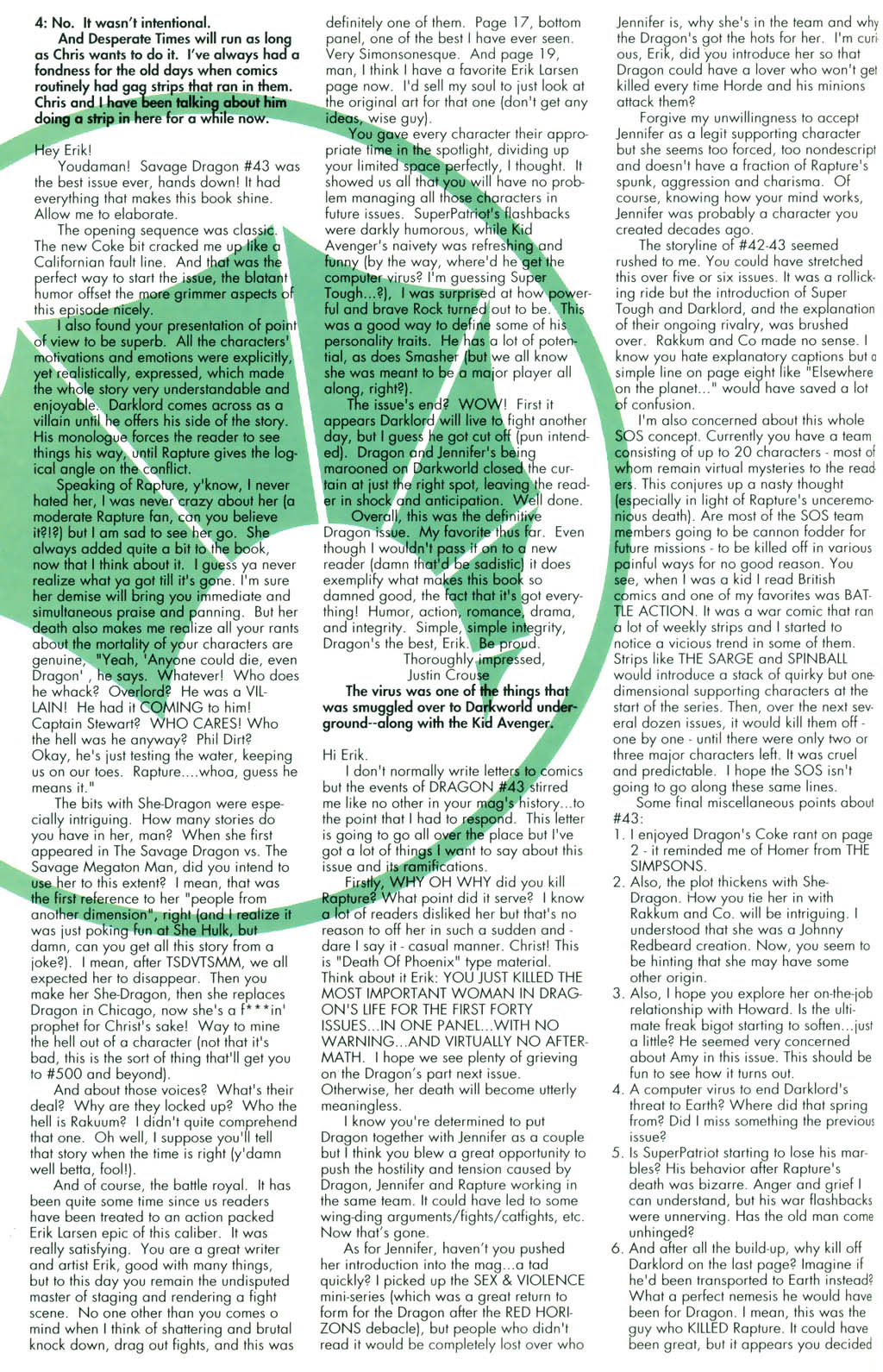 Read online The Savage Dragon (1993) comic -  Issue #45 - 28