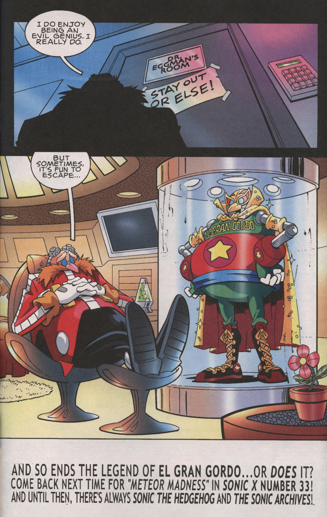 Read online Sonic X comic -  Issue #32 - 33