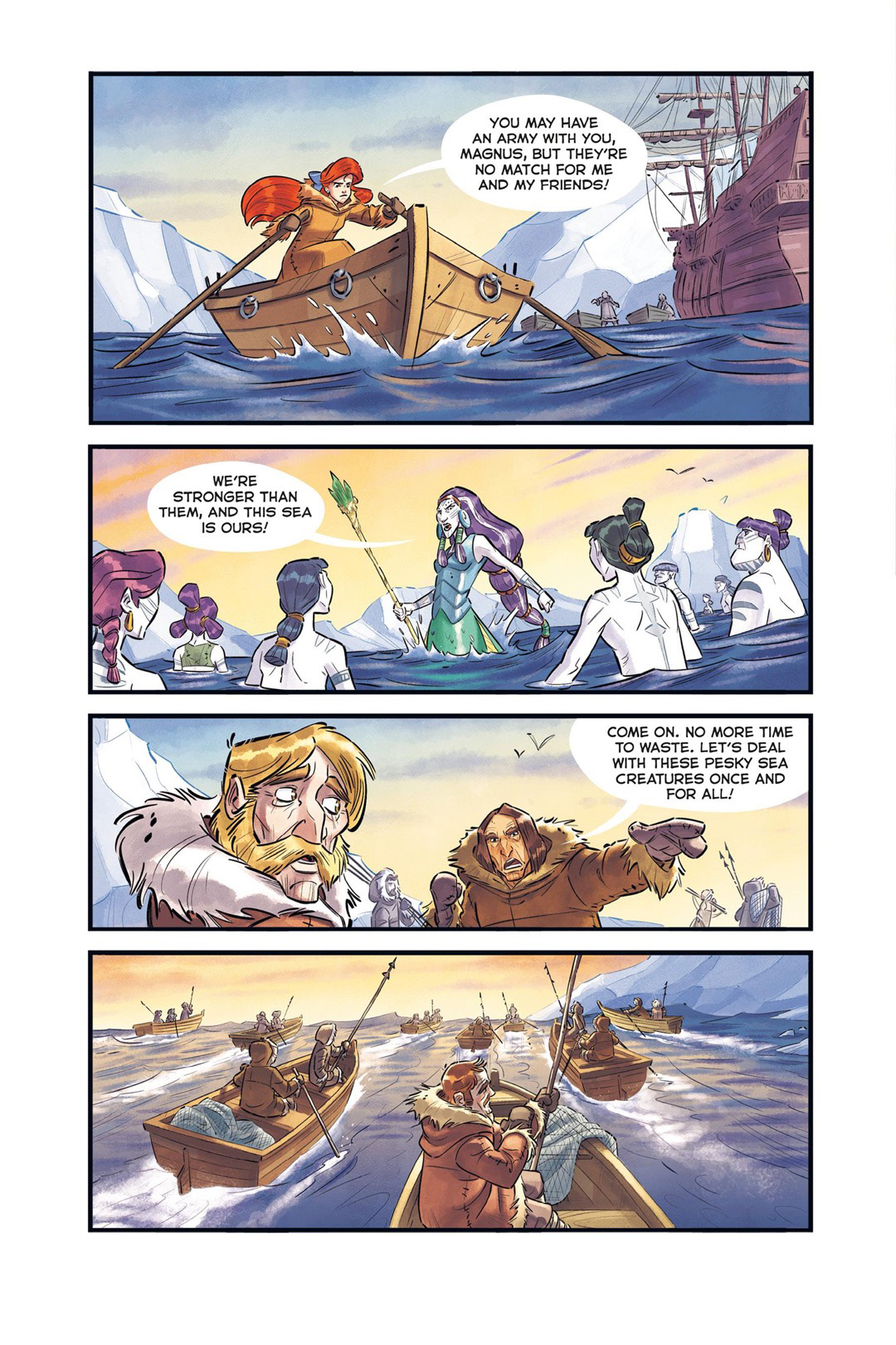 Read online Ariel and the Curse of the Sea Witches comic -  Issue # TPB - 86
