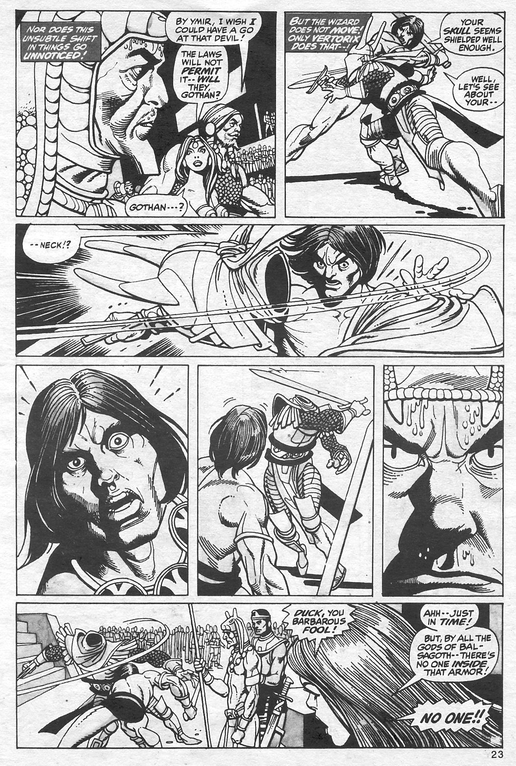 Read online The Savage Sword Of Conan comic -  Issue #13 - 23