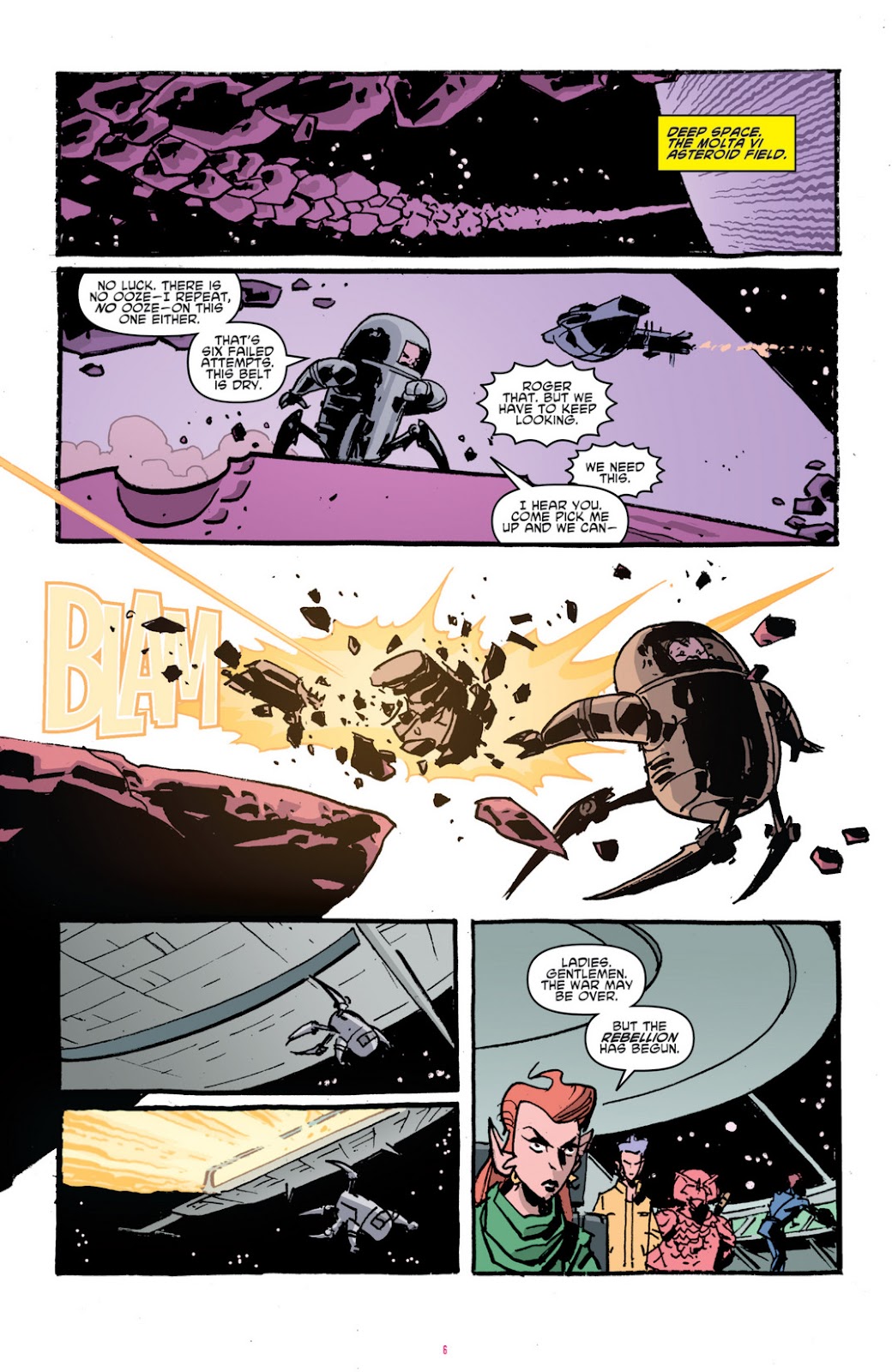 Teenage Mutant Ninja Turtles Utrom Empire issue 1 - Page 8