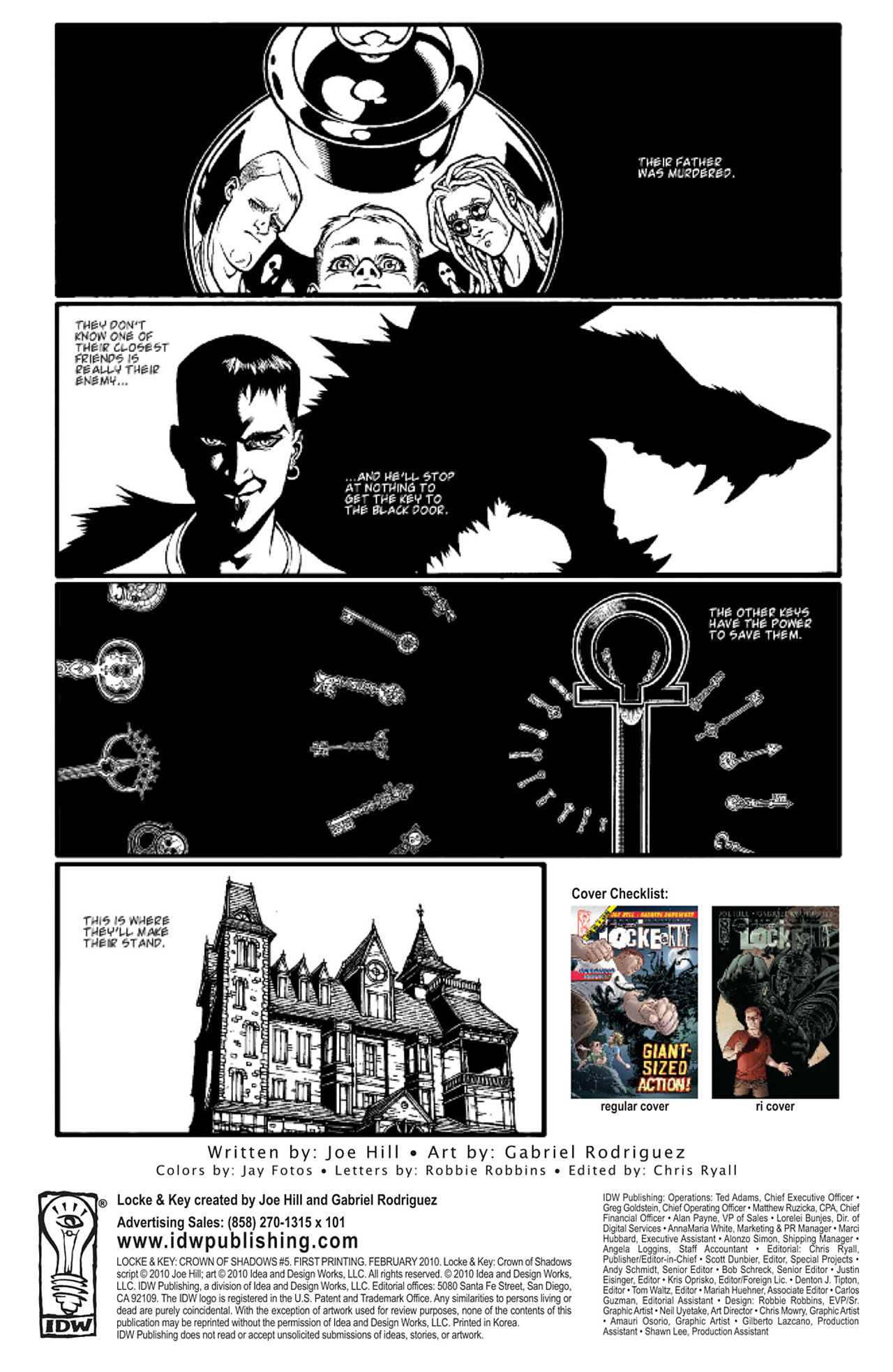 Read online Locke & Key: Crown of Shadows comic -  Issue #5 - 3