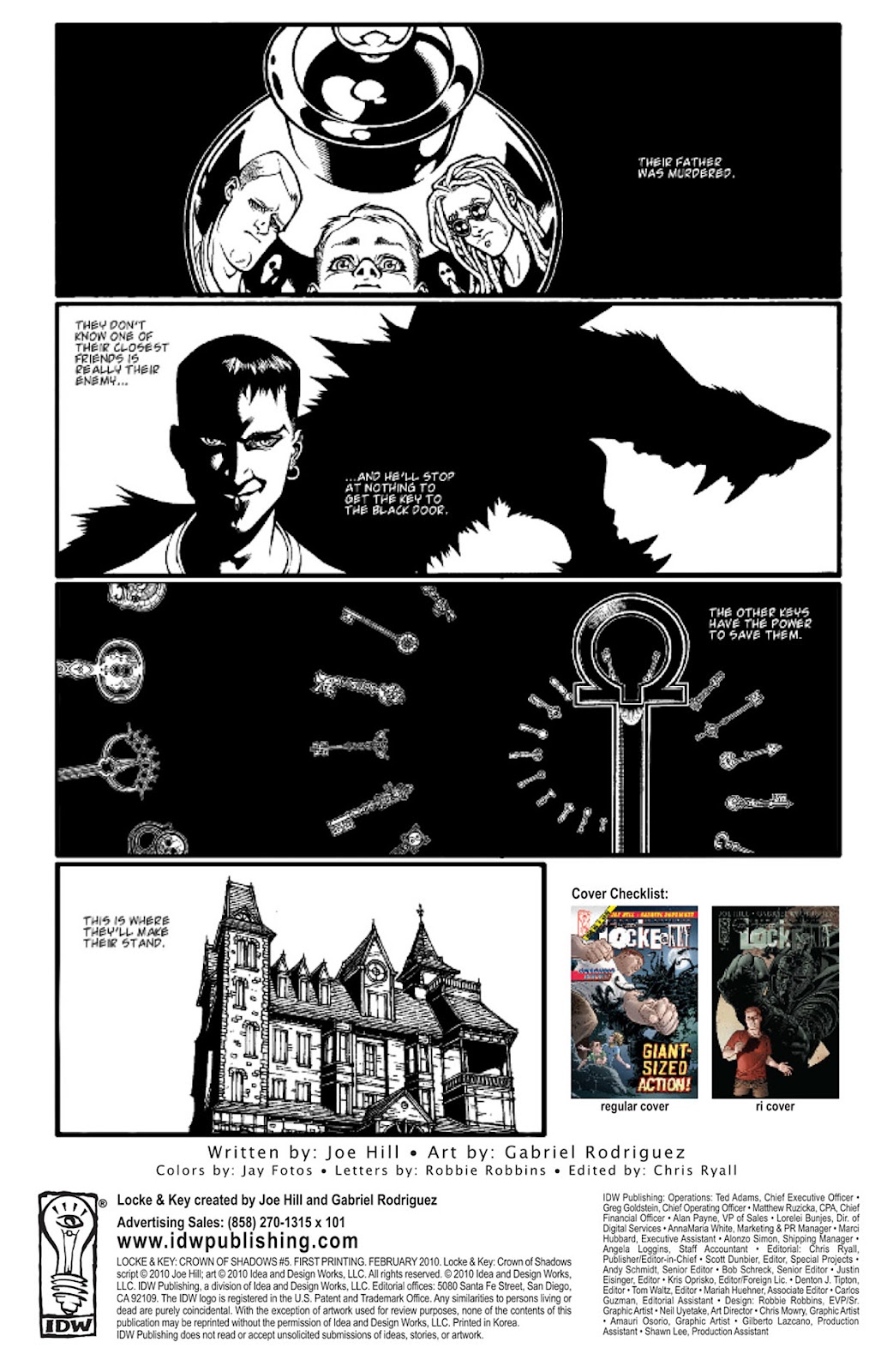 Locke & Key: Crown of Shadows issue 5 - Page 3