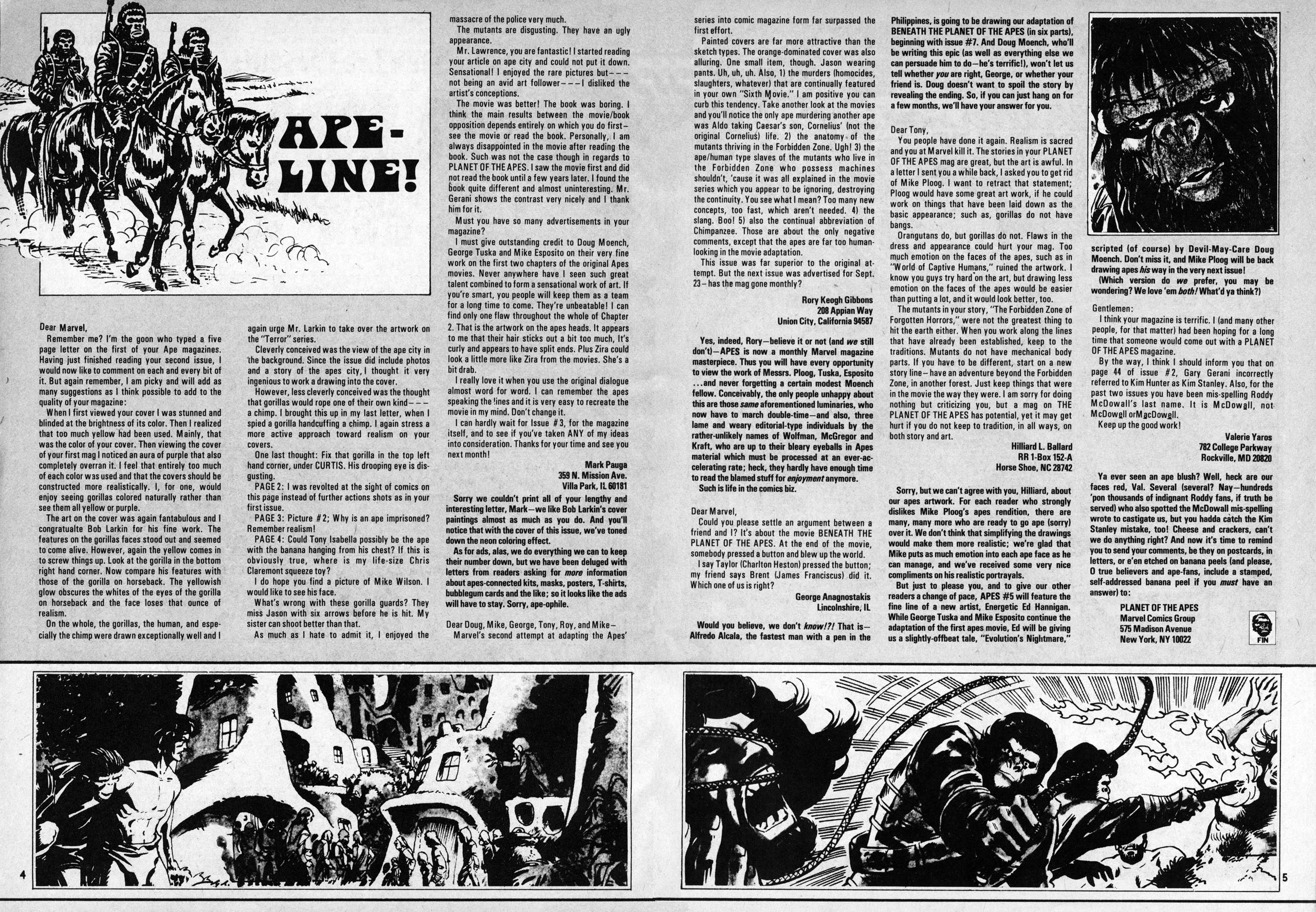 Read online Planet of the Apes comic -  Issue #4 - 4