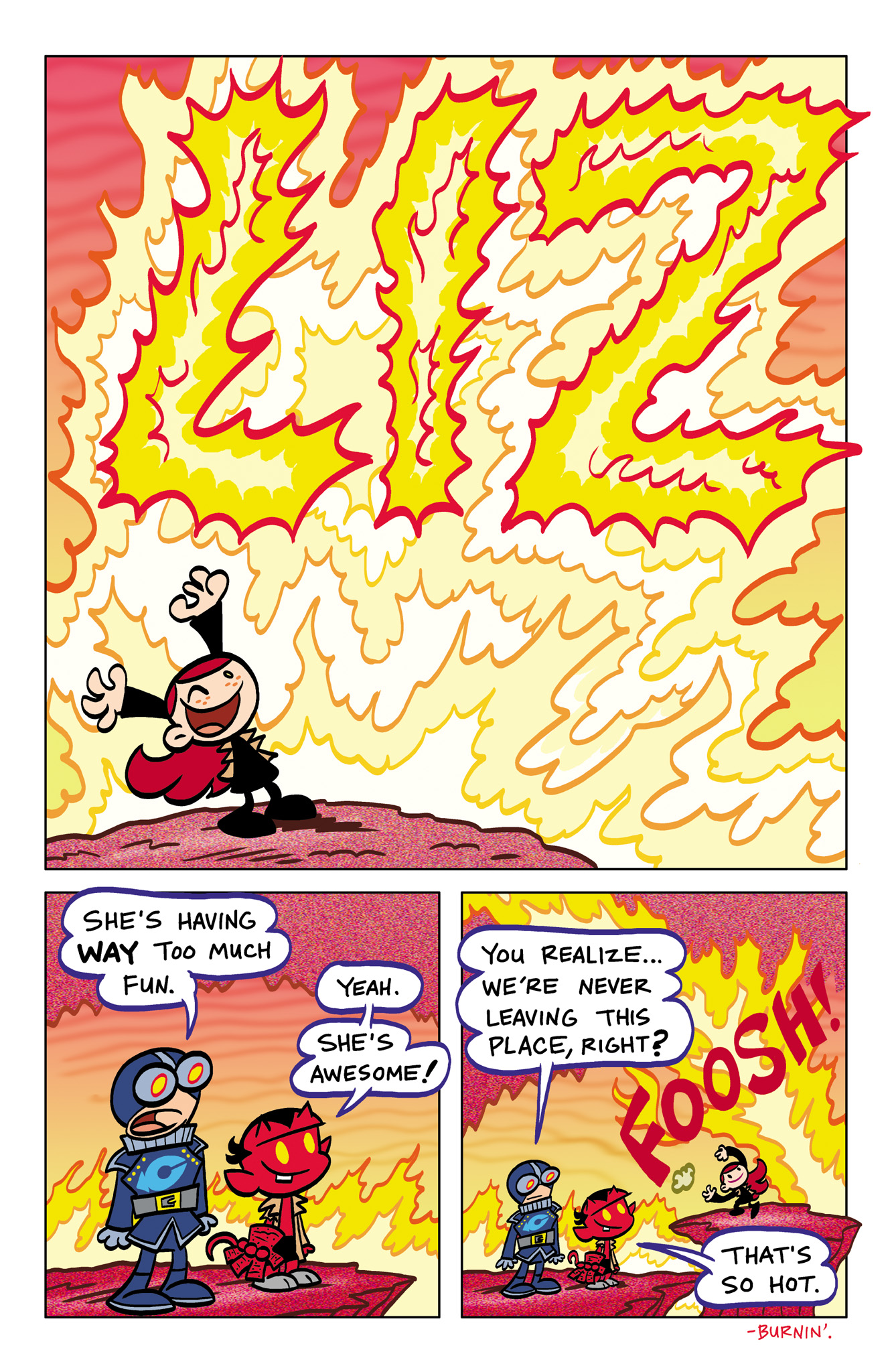 Read online Itty Bitty Hellboy comic -  Issue #3 - 17