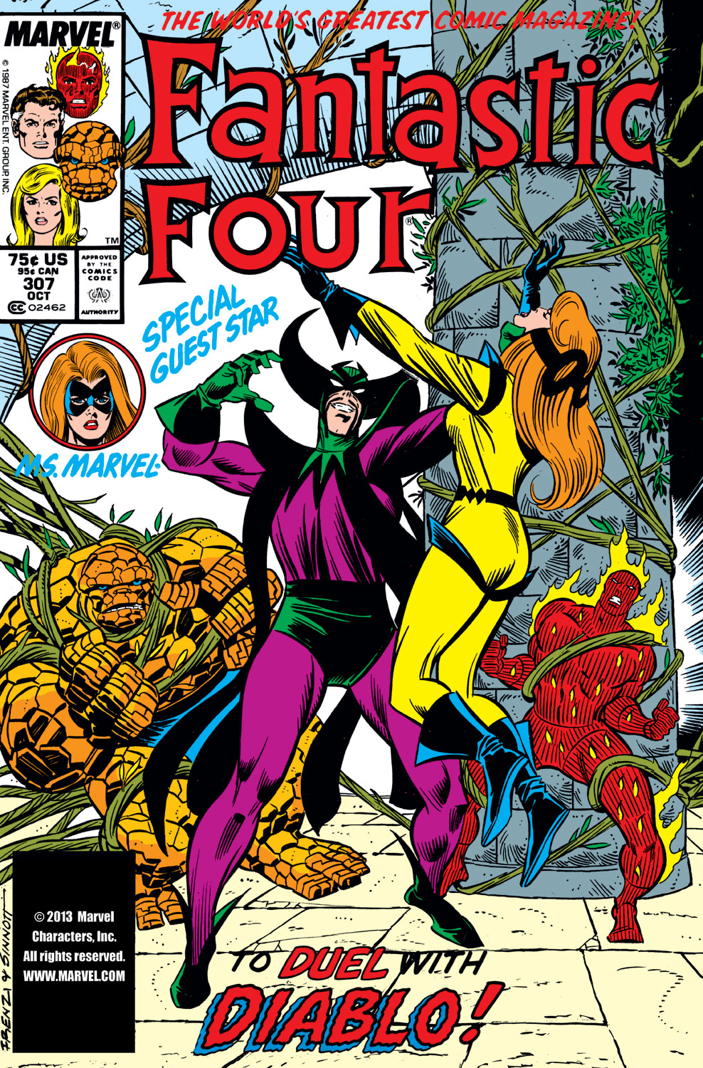 Read online Fantastic Four (1961) comic -  Issue #307 - 1