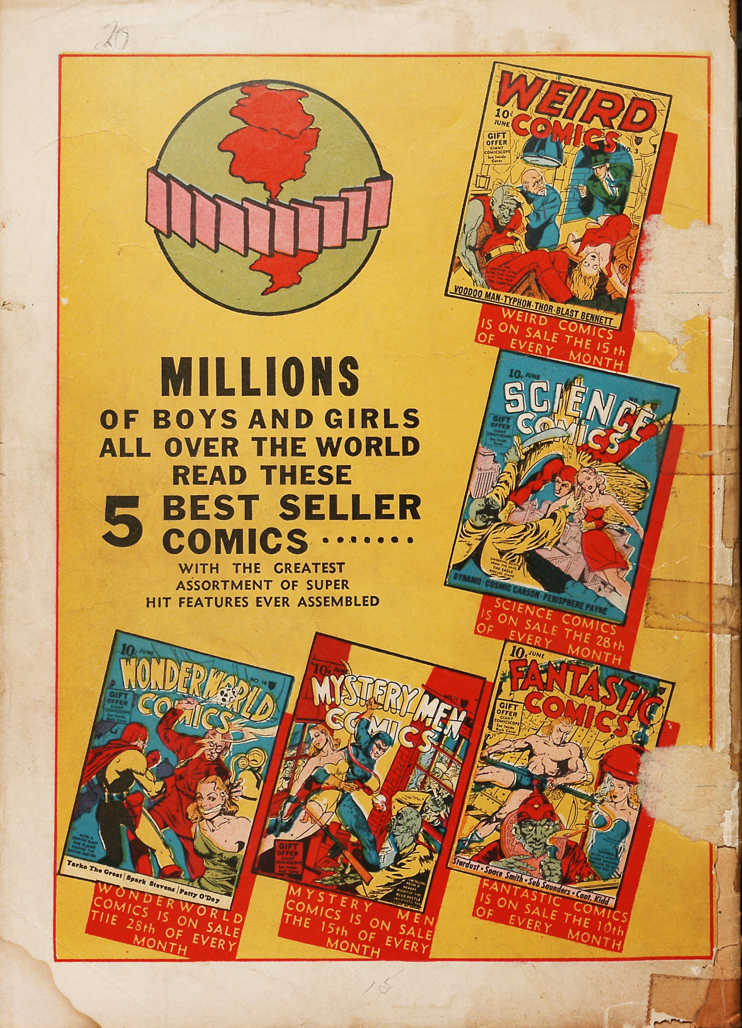 Read online Wonderworld Comics comic -  Issue #15 - 68