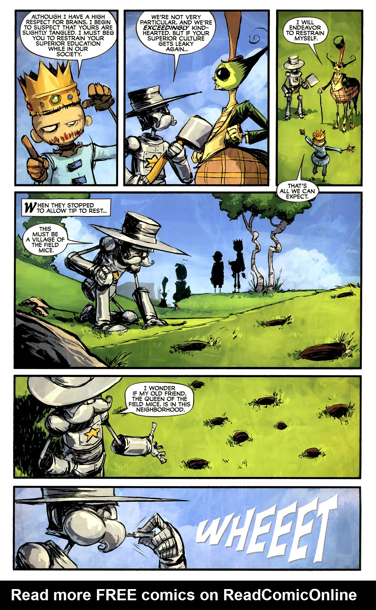 Read online The Marvelous Land of Oz comic -  Issue #5 - 5