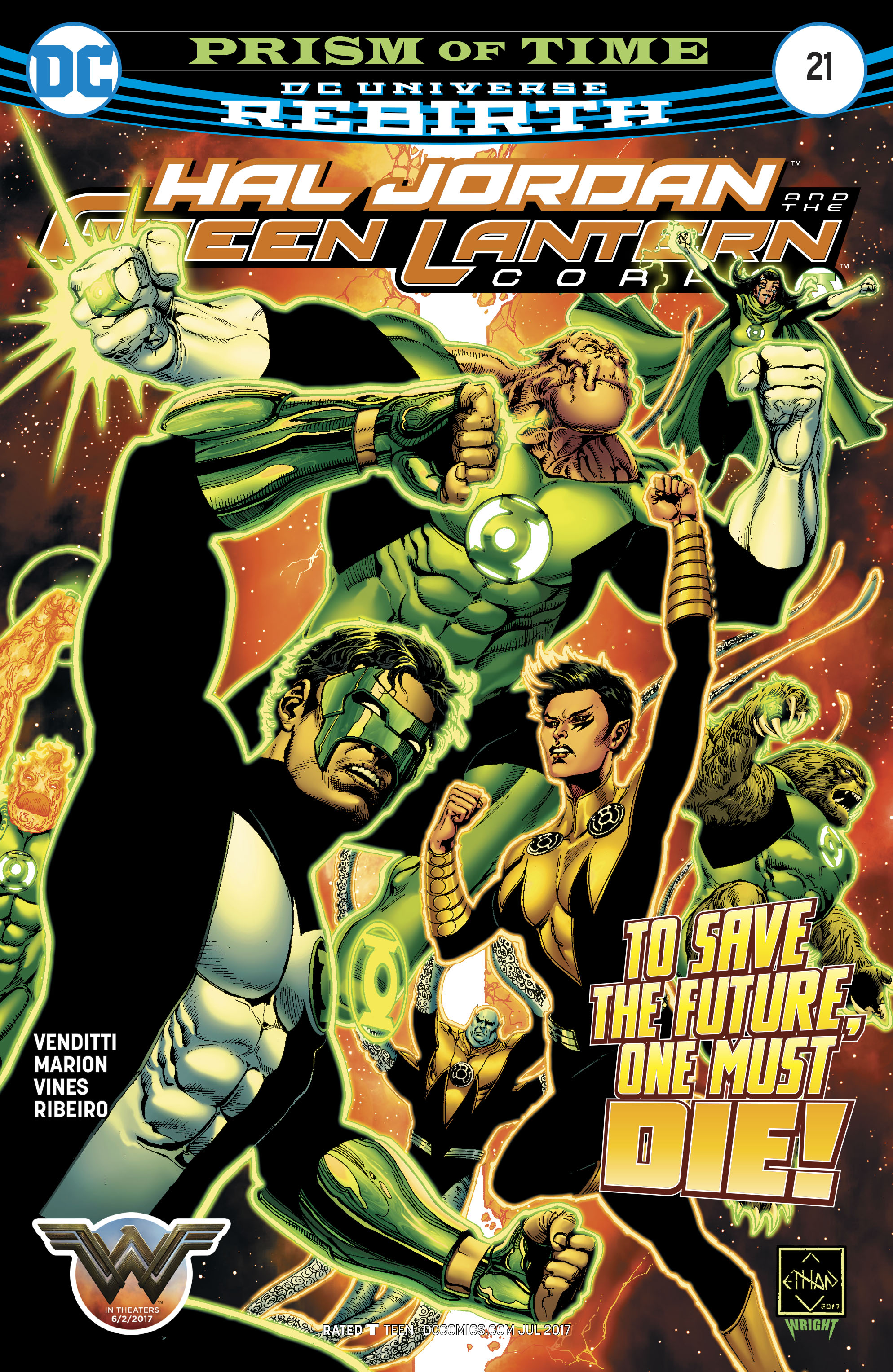 Read online Hal Jordan And The Green Lantern Corps comic -  Issue #21 - 1