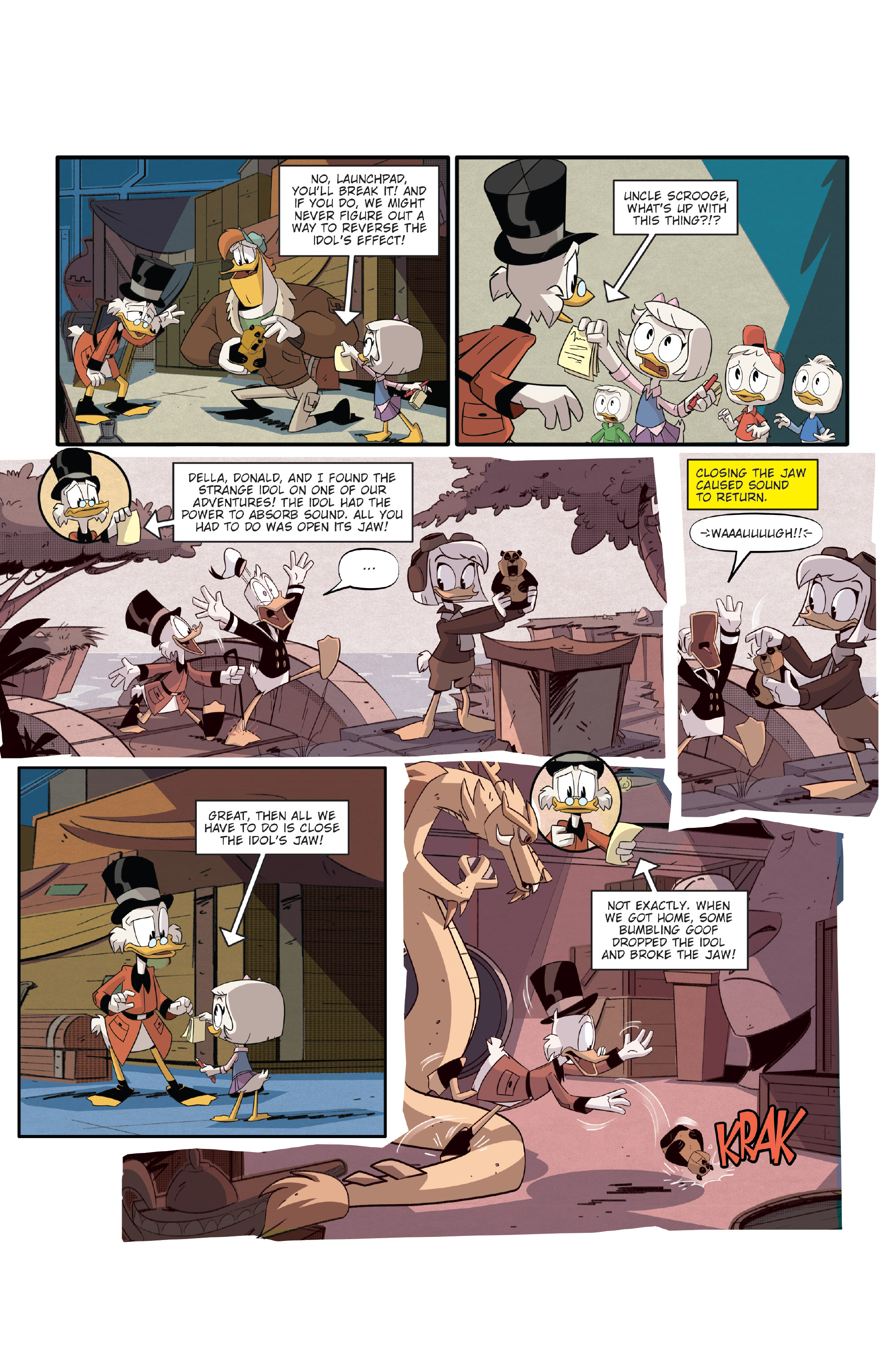 Read online DuckTales: Silence and Science comic -  Issue #1 - 14