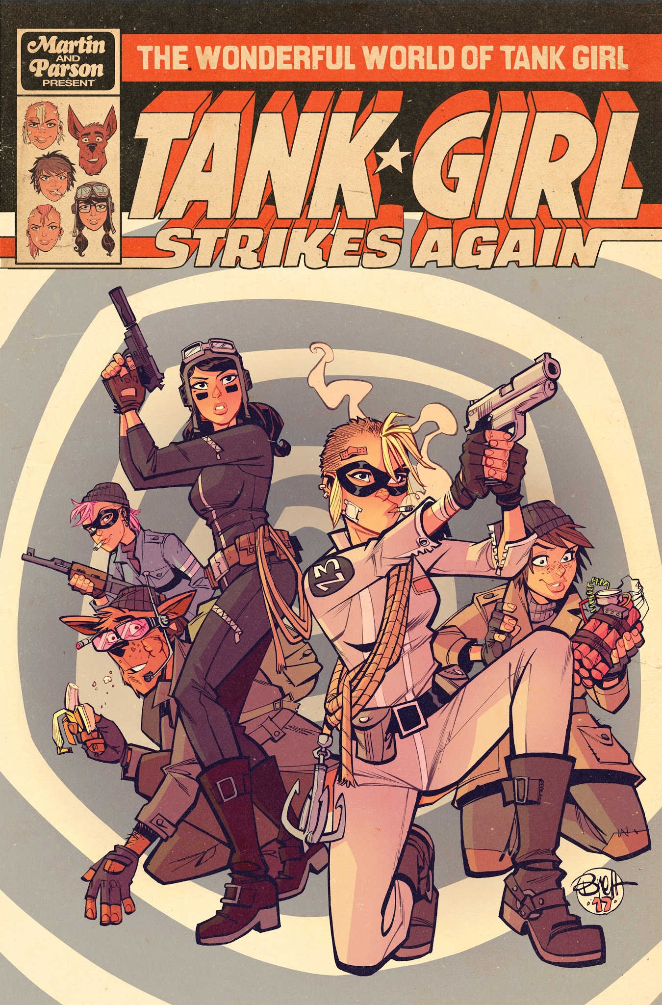 Read online The Wonderful World of Tank Girl comic -  Issue #1 - 1