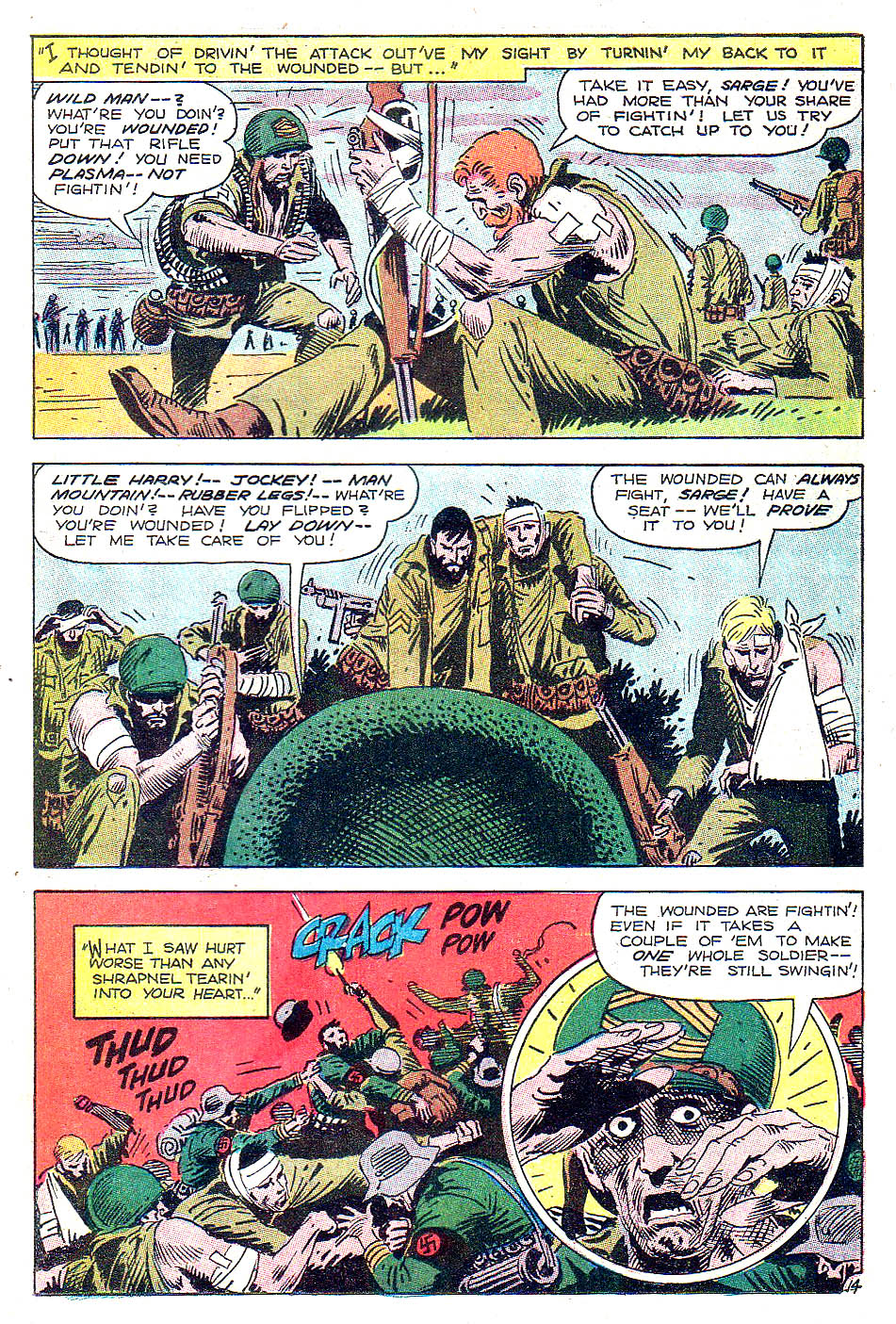 Read online Our Army at War (1952) comic -  Issue #174 - 19