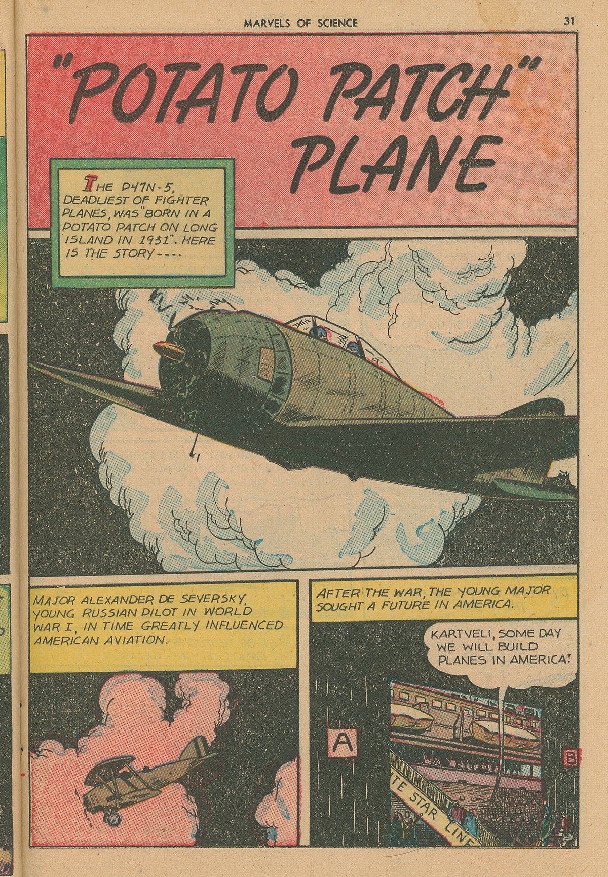 Read online Marvels Of Science comic -  Issue #4 - 33