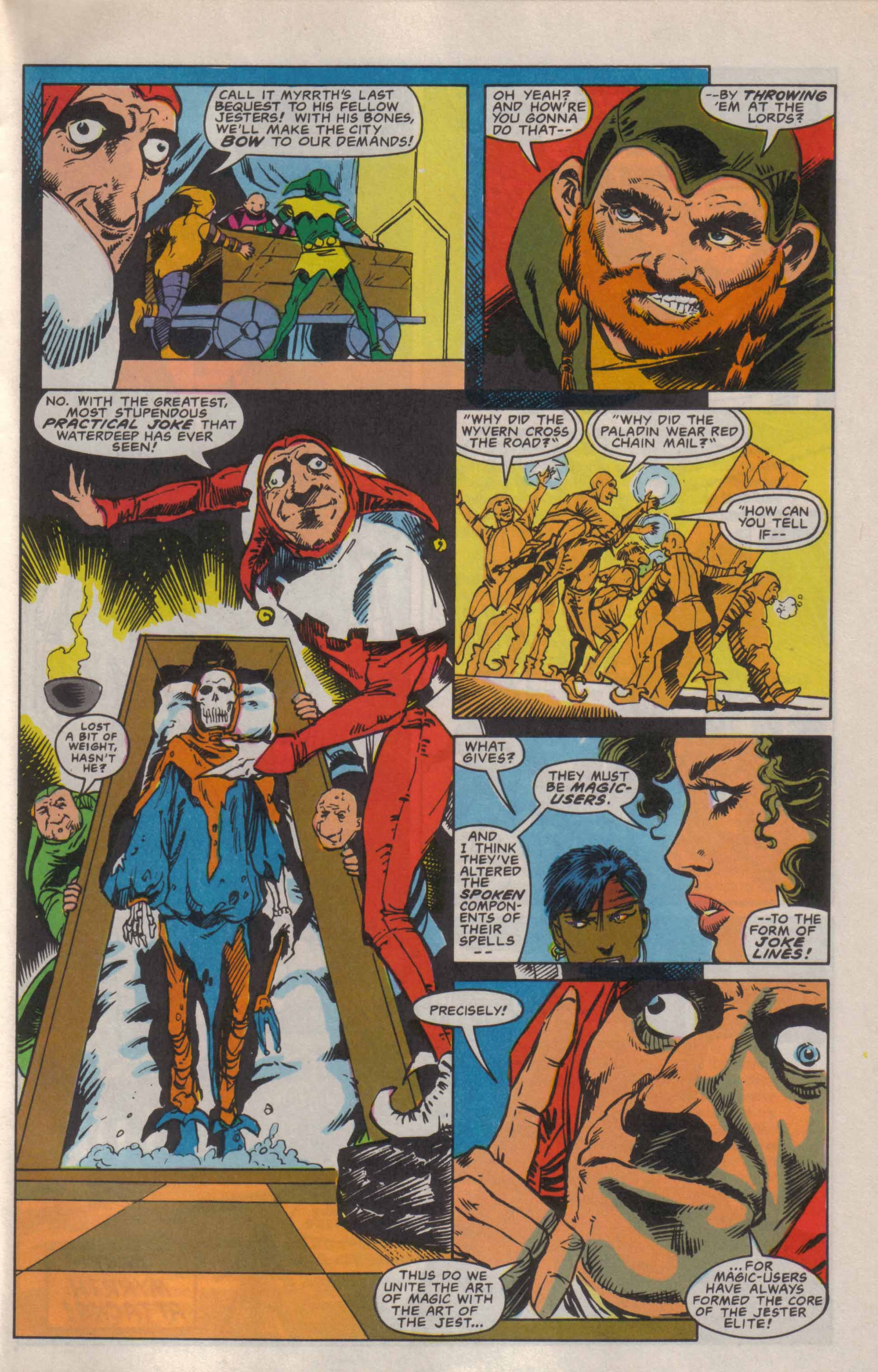 Read online Advanced Dungeons & Dragons comic -  Issue #6 - 24