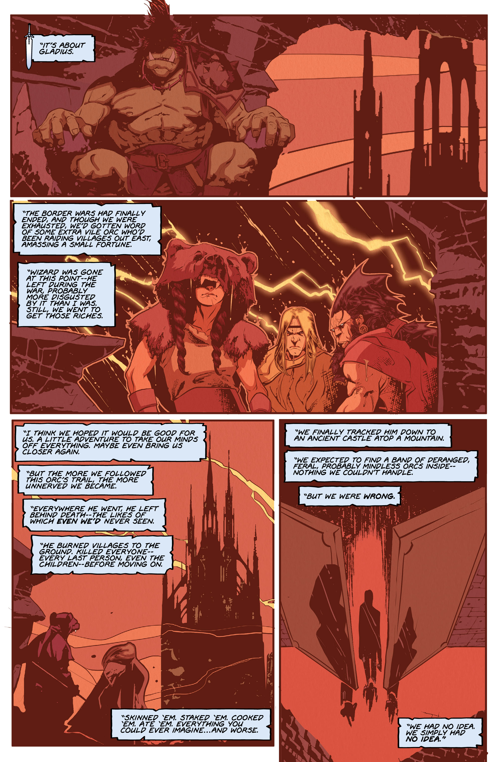 Read online Barbaric: Axe to Grind comic -  Issue #2 - 19