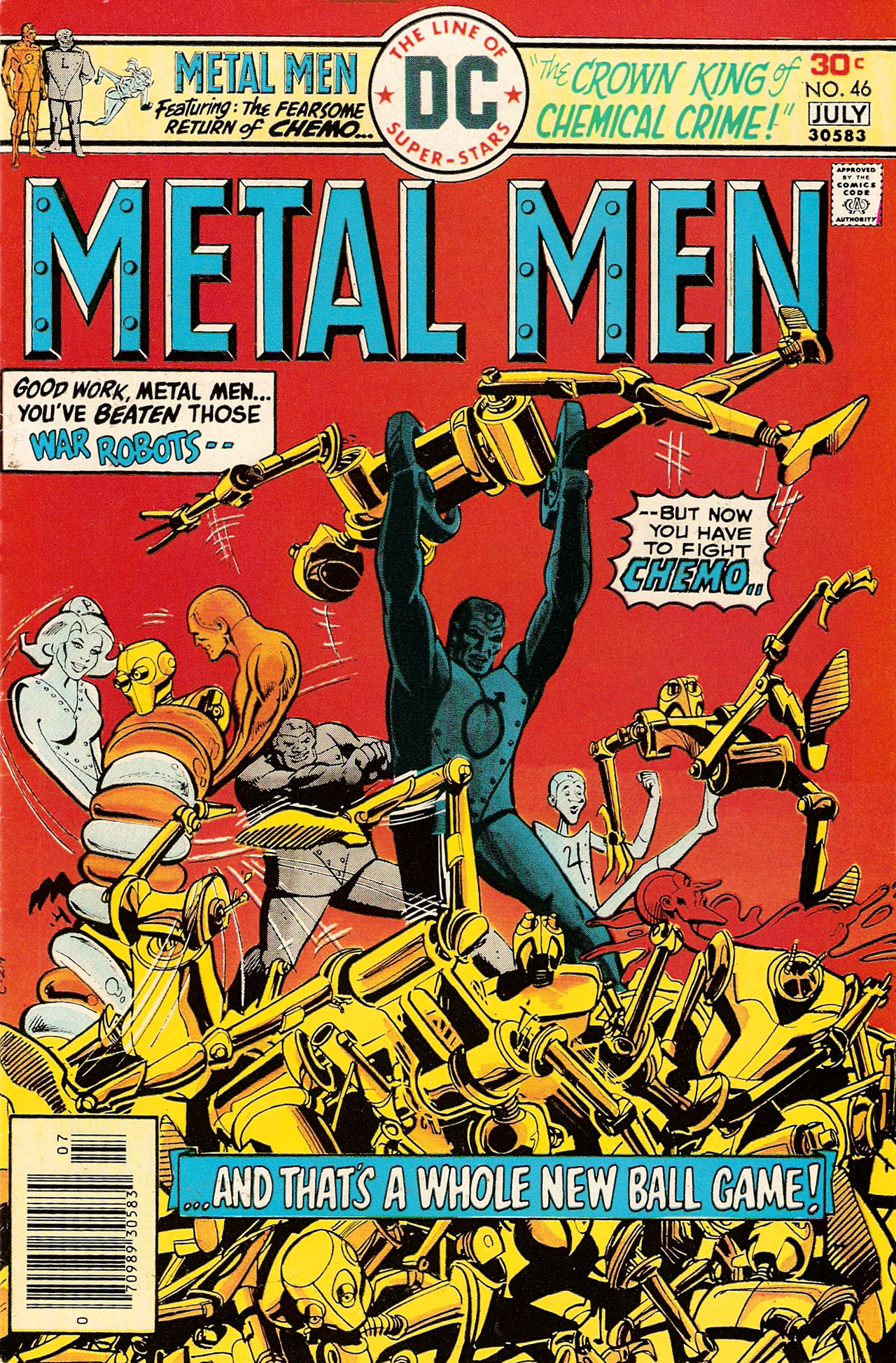 Read online Metal Men (1963) comic -  Issue #46 - 1