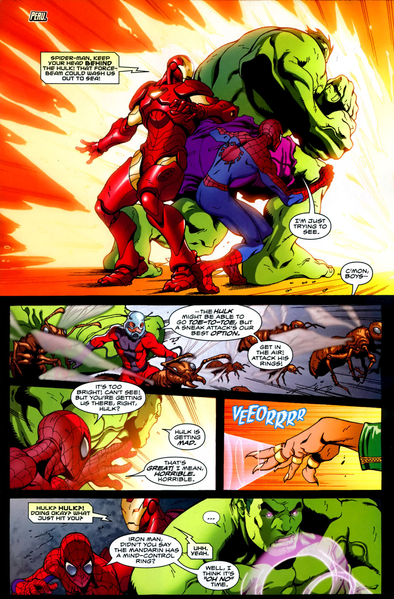 Read online Marvel Adventures: Iron Man, Hulk, and Spider-Man comic -  Issue # Full - 3