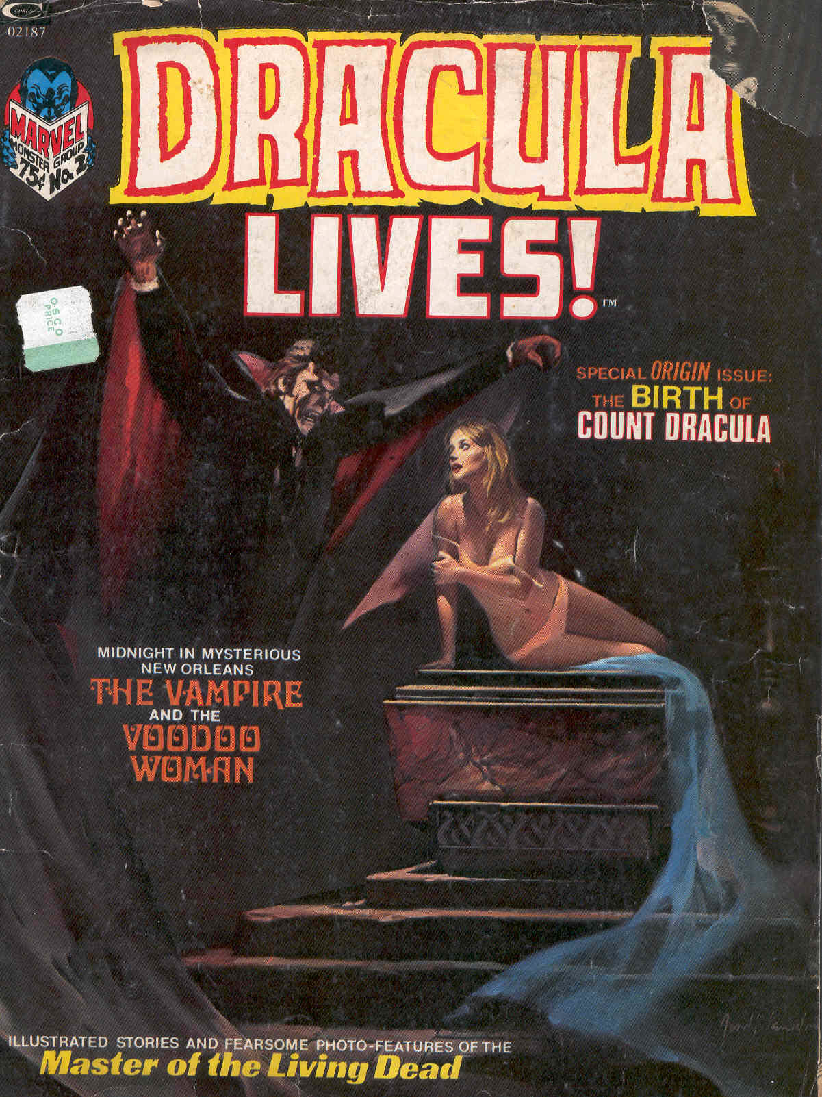 Read online Dracula Lives comic -  Issue #2 - 1