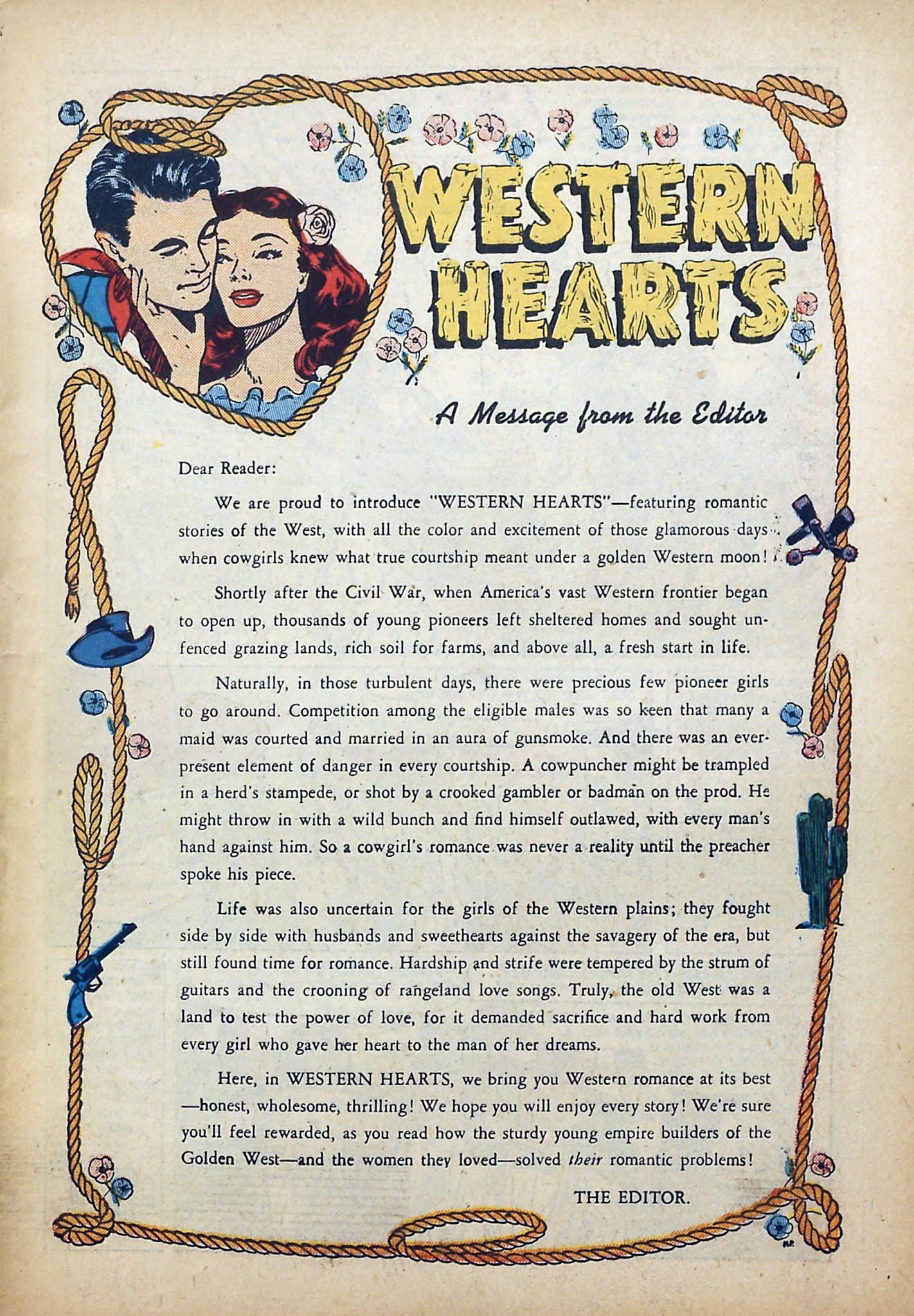 Read online Western Hearts comic -  Issue #1 - 3