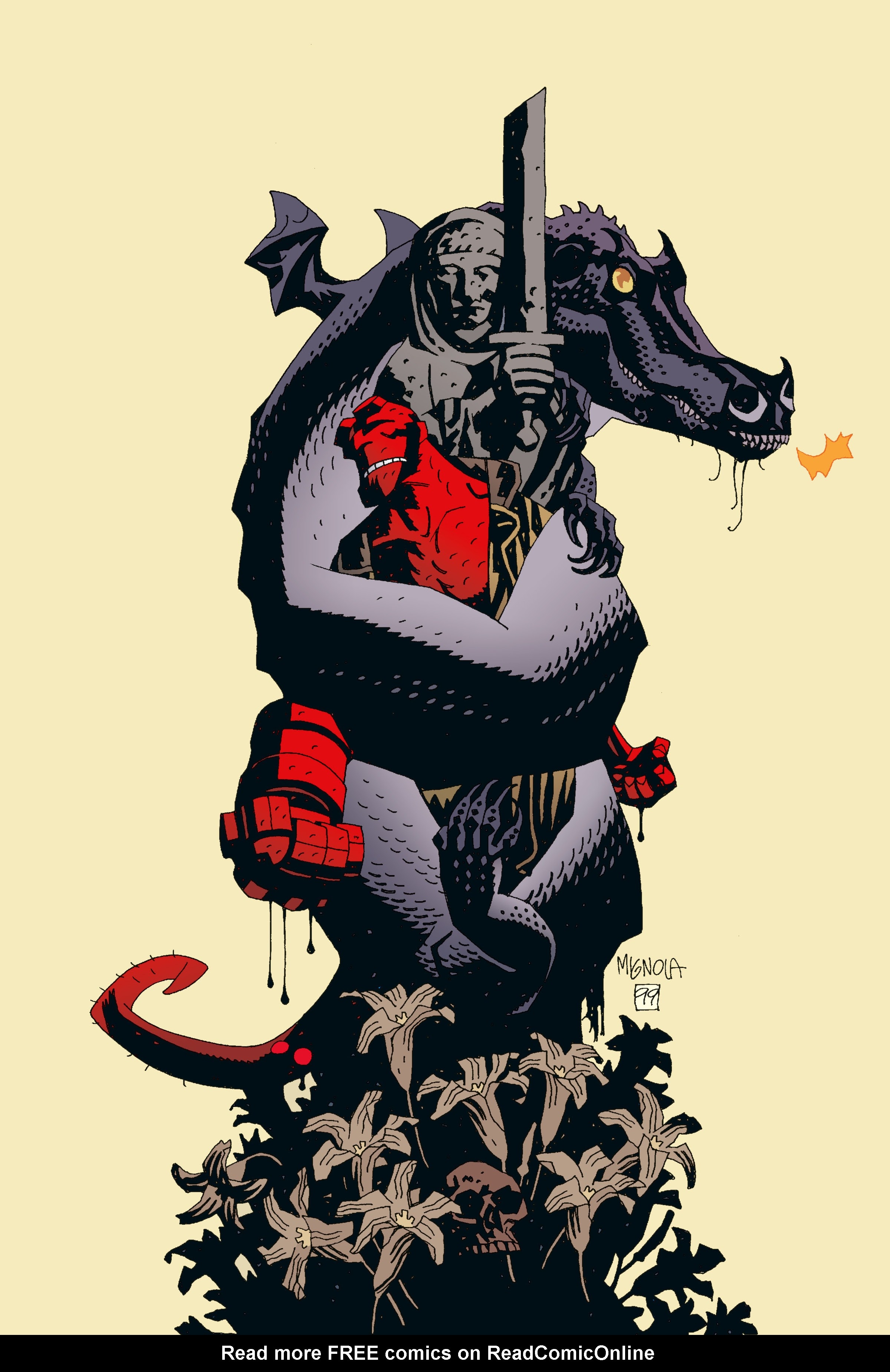 Read online Hellboy: 25 Years of Covers comic -  Issue # TPB (Part 1) - 43