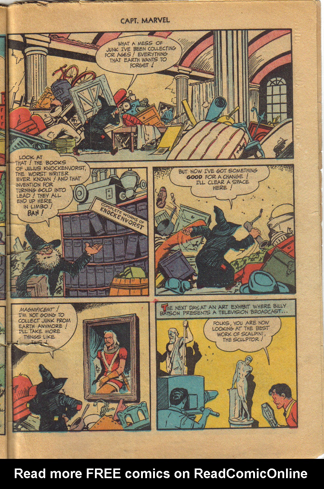 Read online Captain Marvel Adventures comic -  Issue #92 - 43
