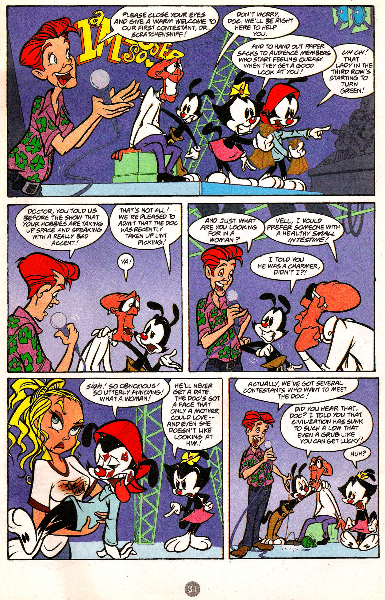 Read online Animaniacs comic -  Issue #36 - 31