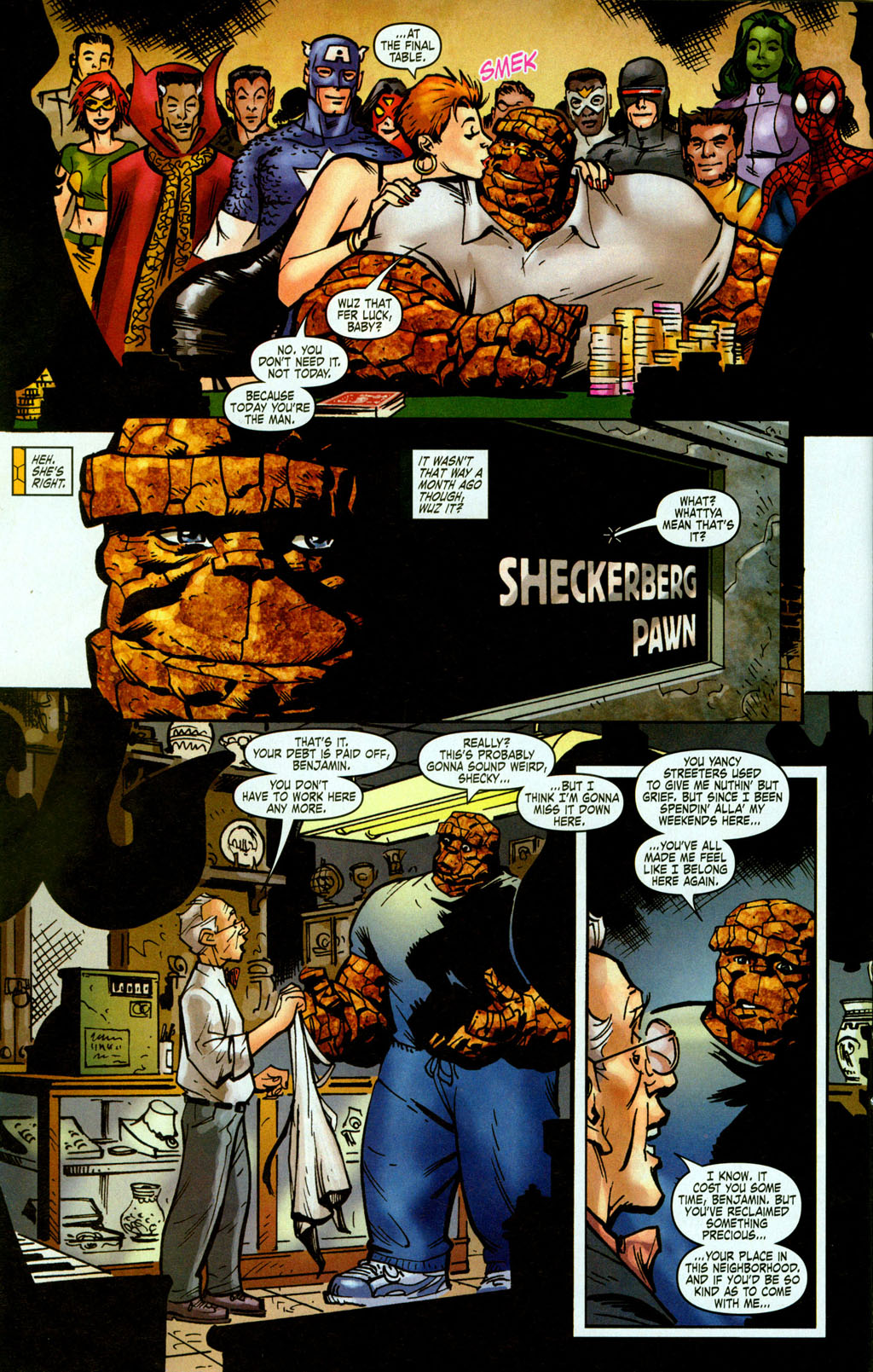 Read online The Thing (2006) comic -  Issue #8 - 15