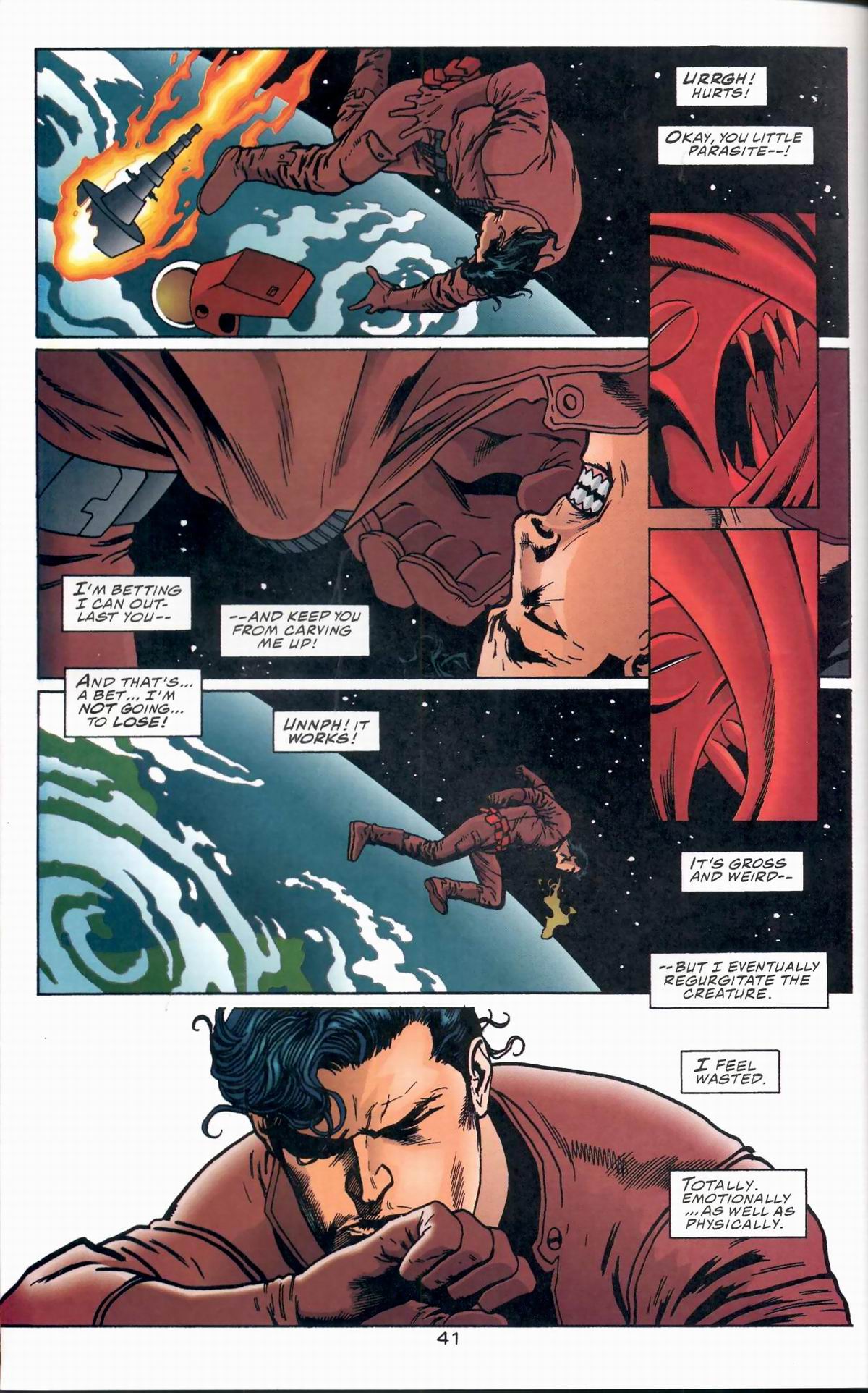Read online Superman vs. Aliens comic -  Issue #3 - 44