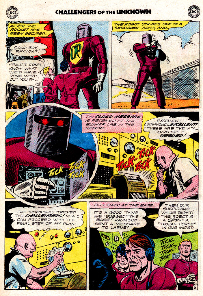 Challengers of the Unknown (1958) Issue #33 #33 - English 25