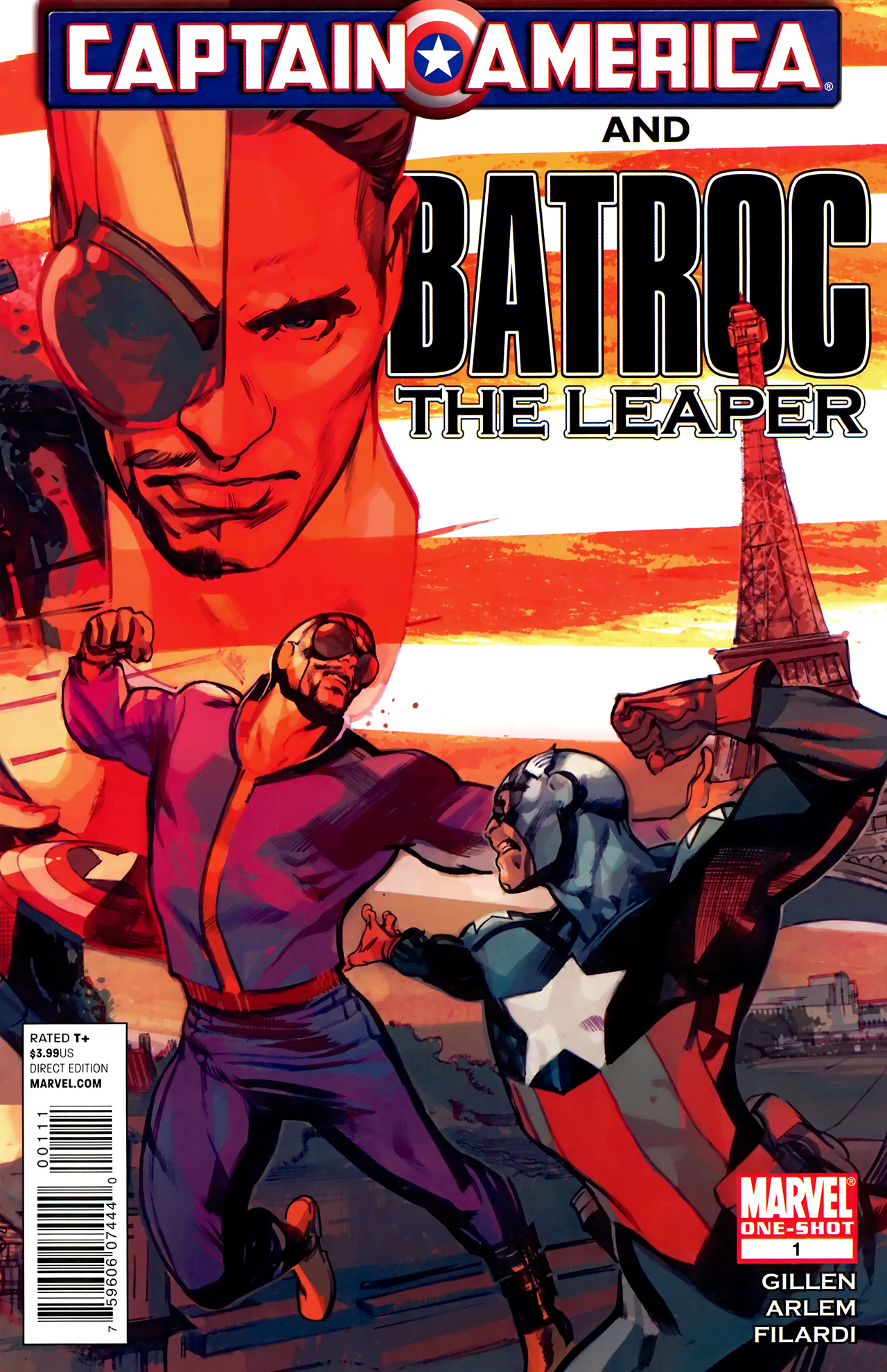 Read online Captain America And Batroc comic -  Issue # Full - 1