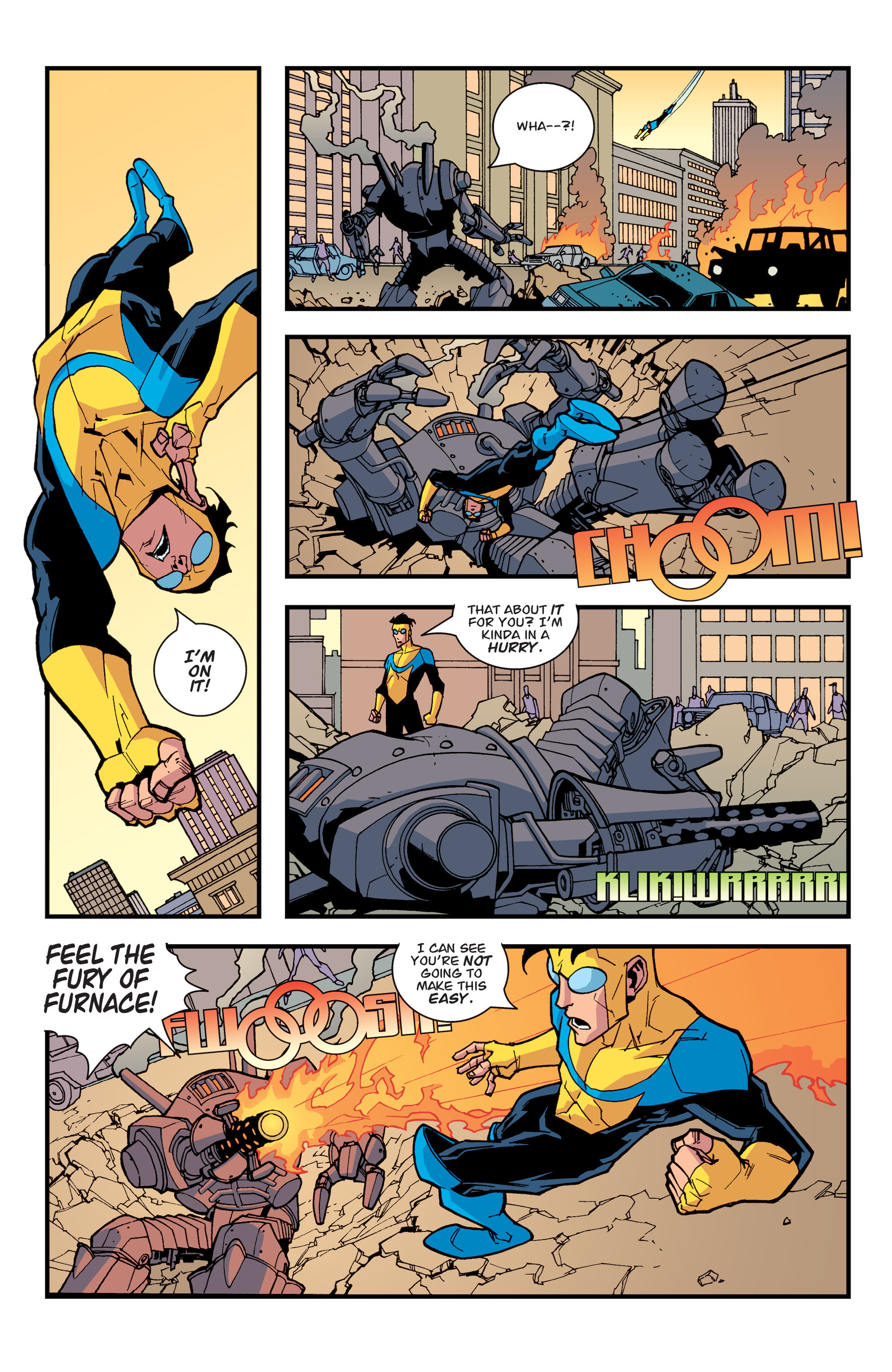 Read online Invincible comic -  Issue # _TPB 4 - Head of The Class - 55