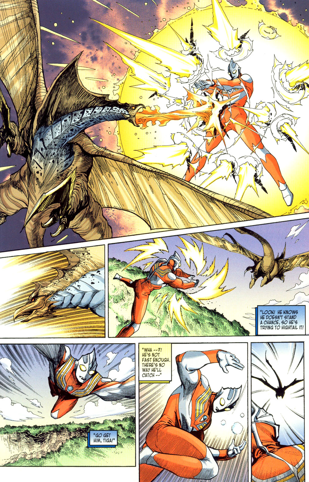 Read online Ultraman Tiga comic -  Issue #3 - 19