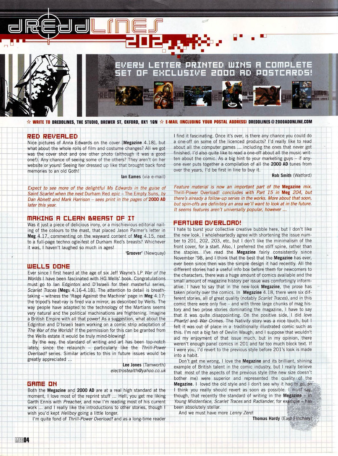 Judge Dredd Megazine (Vol. 5) issue 202 - Page 4