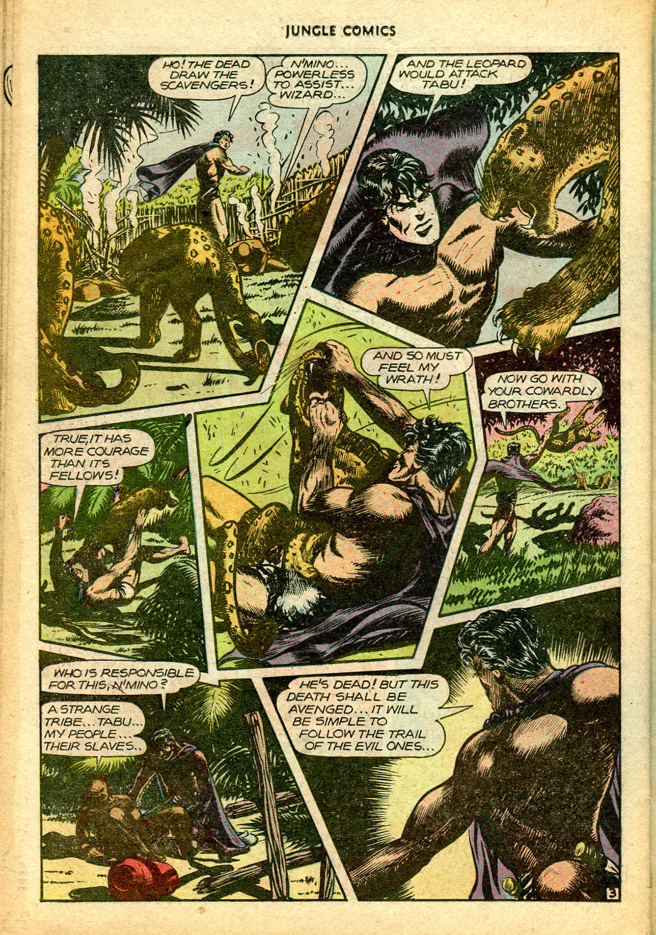 Read online Jungle Comics comic -  Issue #82 - 38