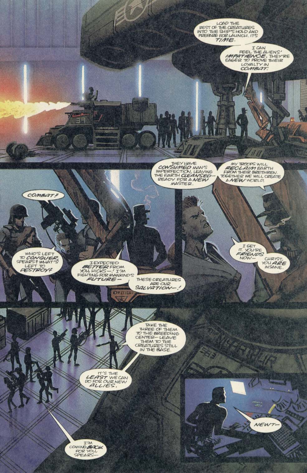 Read online Aliens (1989) comic -  Issue #4 - 5